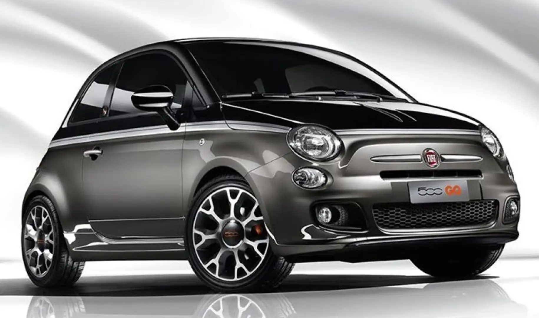 Fiat 500 1.0 Hybrid Gris - 1