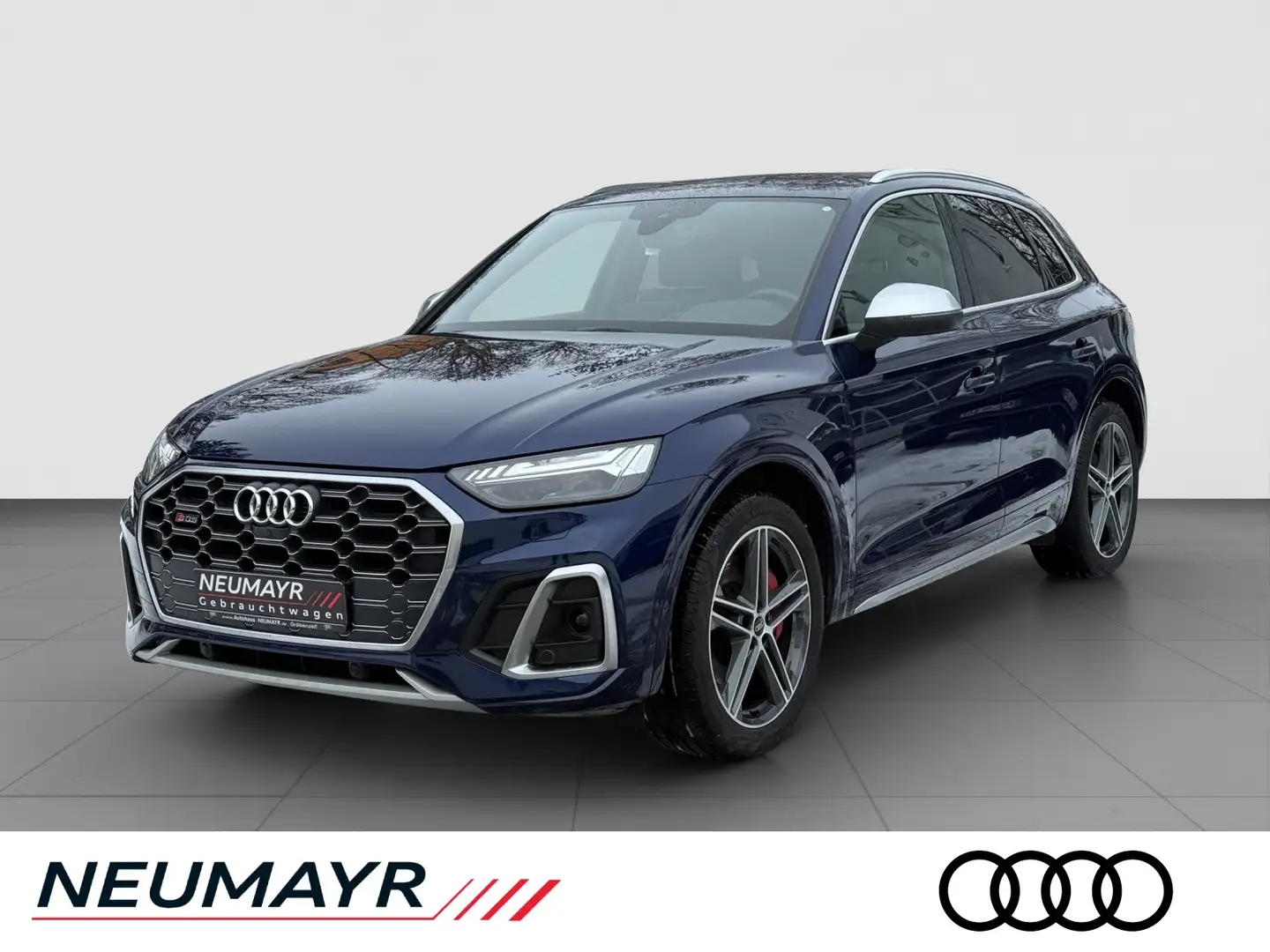 Audi SQ5 TDI tiptronic quattro LUFT/MATRIX/AHK/PANO Blau - 1