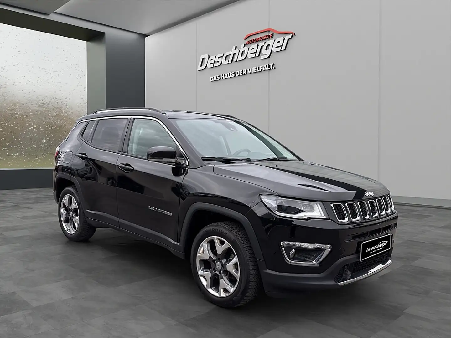 Jeep Compass 1,4 MultiAir2 AWD Limited Aut. Schwarz - 2