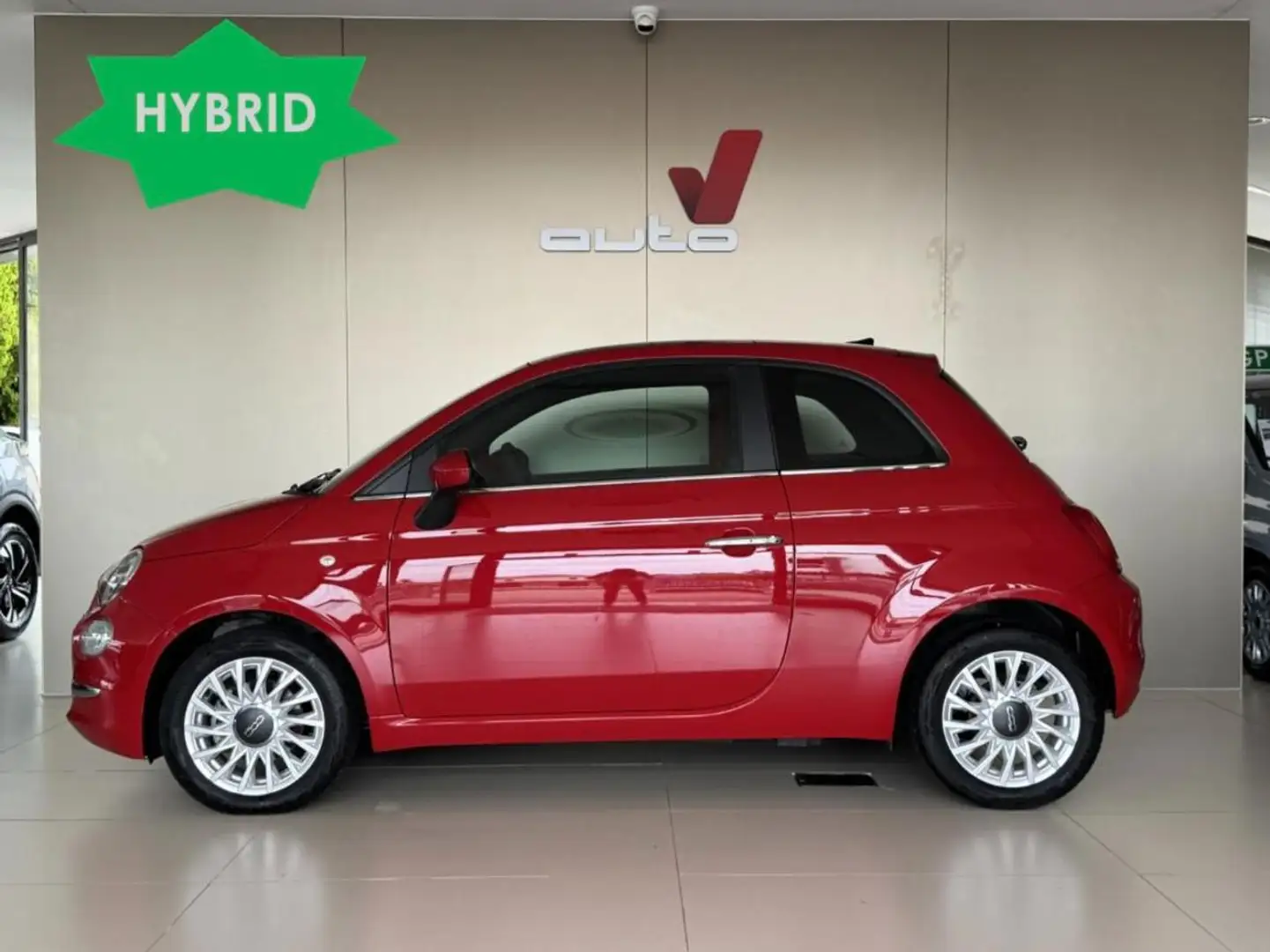Fiat 500 1.0 Hybrid Dolcevita +TETTO PANOR +CL15 +CLI AUTO Rosso - 1