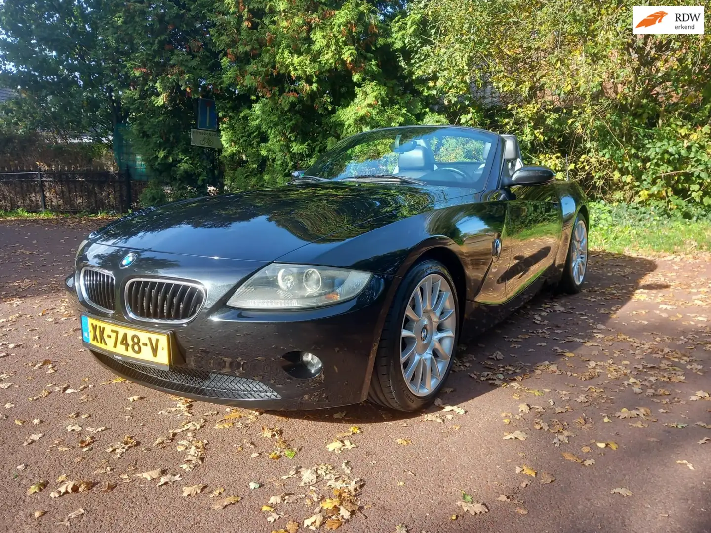 BMW Z4 Roadster 2.2i S / Airco / Leder / Lm / pdc / cruis Zwart - 1