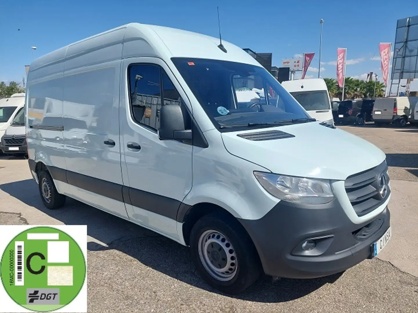 Mercedes-Benz Sprinter Furgón 314CDI Medio T.E. tD Blanco - 1