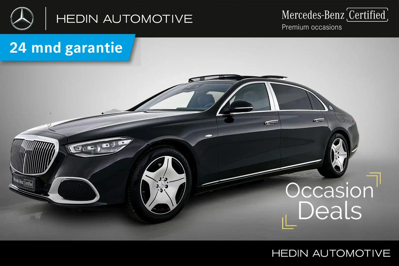 Mercedes-Benz Maybach S-Klasse S 580e Automaat 4MATIC | Exclusiefpakket | Chauffe Schwarz - 1