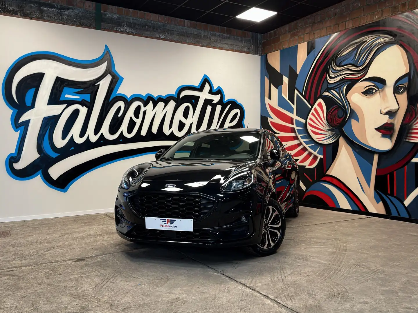 Ford Puma 1.0iA*AUT*MHEV*AUT*ST-LINE*46.871 KM!!!* Zwart - 2