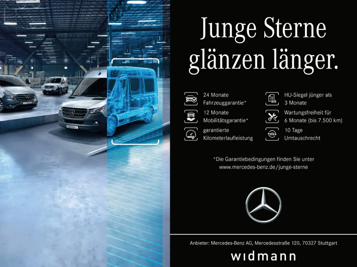 Mercedes-Benz Sprinter 317 CDI Kasten Maxi Klima Schwingsitz MBU Weiß - 2