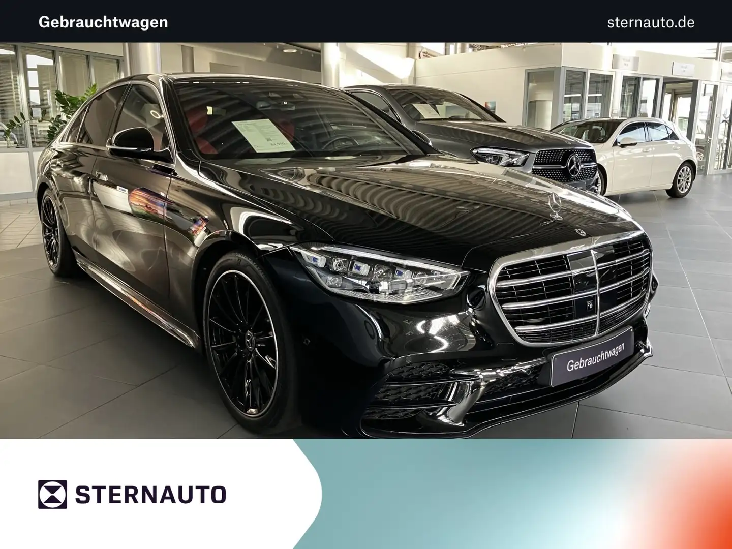 Mercedes-Benz S 580 S 580 e Limousine AMG PanoD Distro 360Ka Digital Zwart - 1