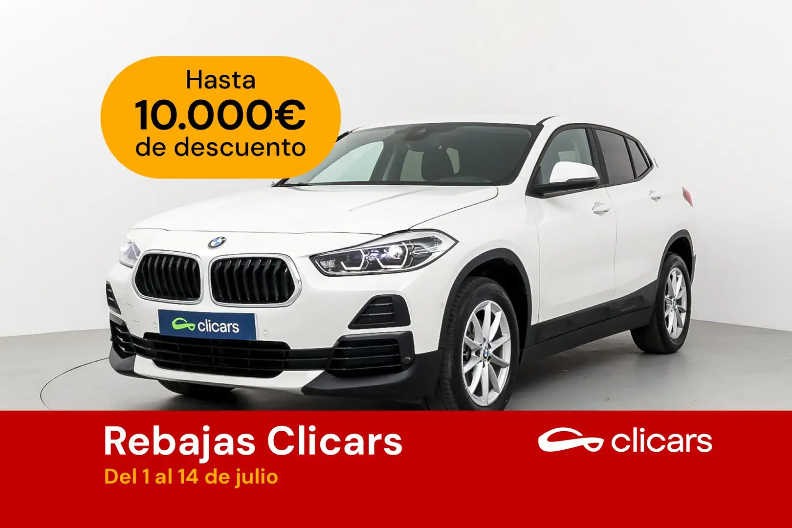 BMW X2 sDrive 18dA Blanco - 1
