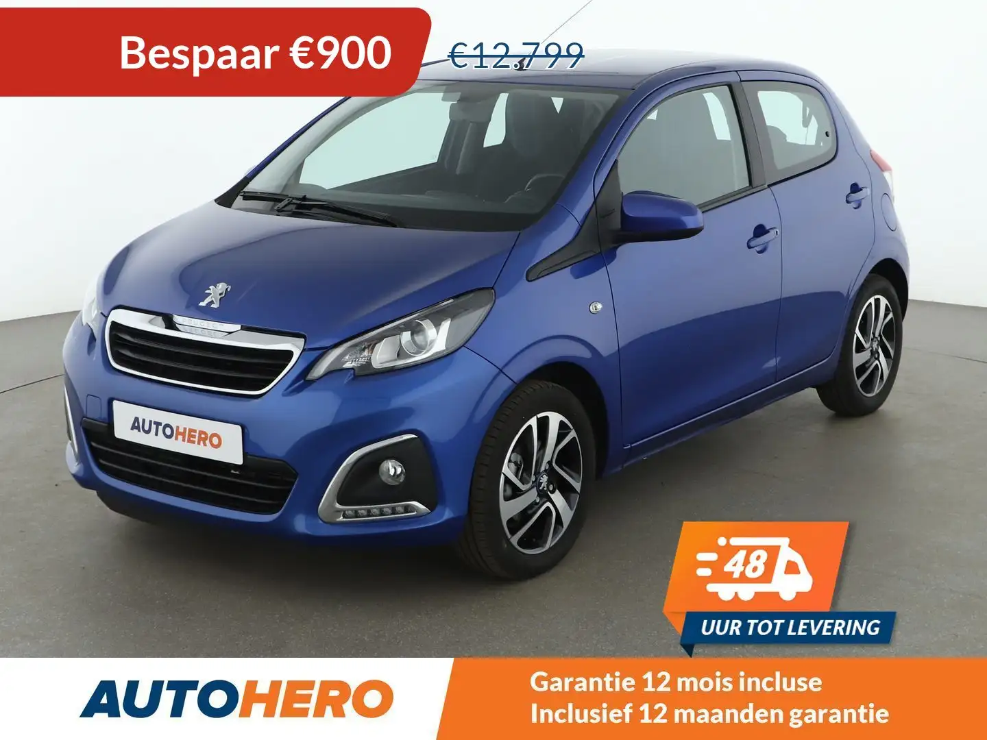 Peugeot 108 1.0 VTi Allure Bleu - 1
