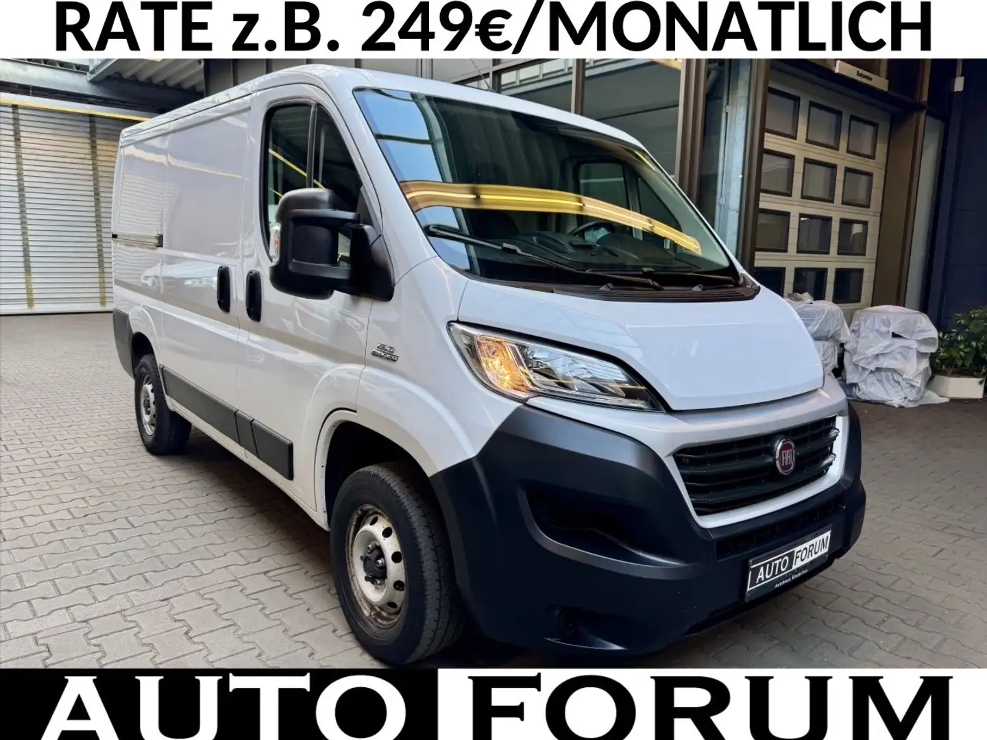 Fiat Ducato 2.3 D L1H1 130 KLIMA 3-SITZE SERVO 3,0t Weiß - 1
