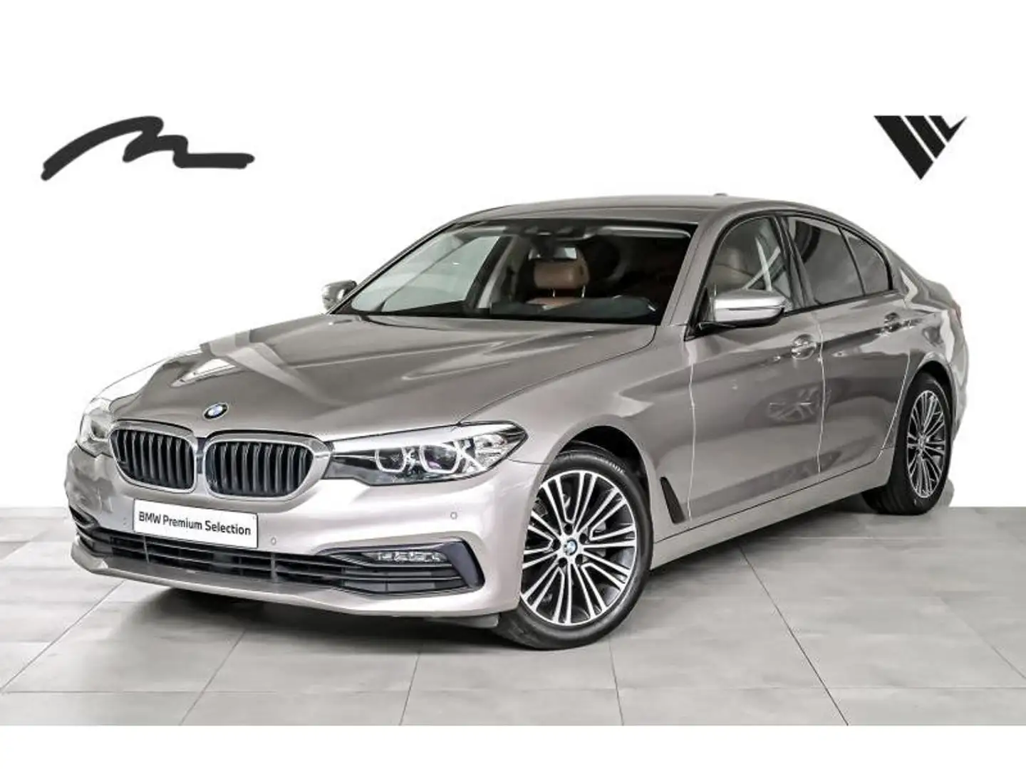 BMW 520 i Berline - 2ans/jaar garantie Grau - 1