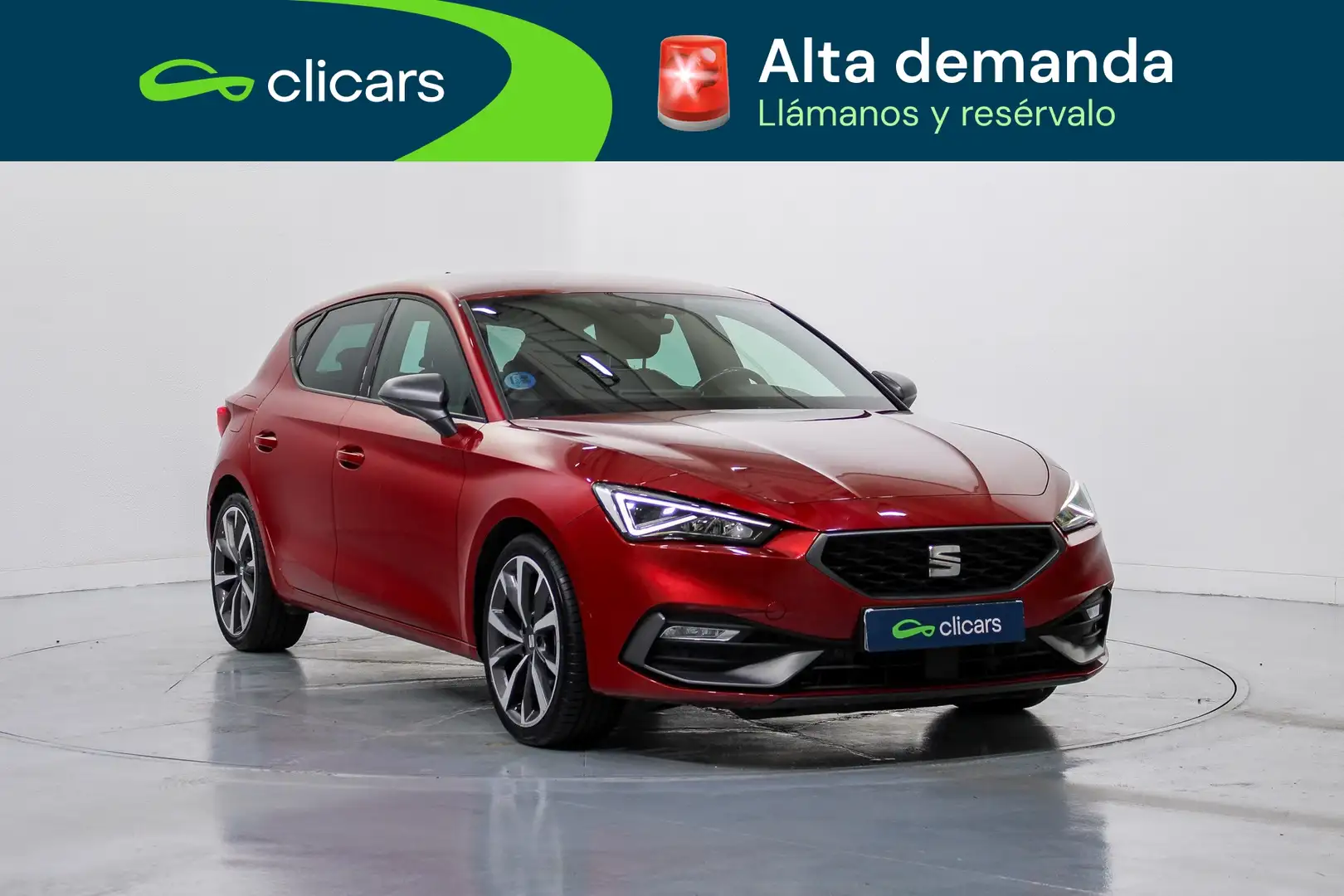 SEAT Leon 1.5 eTSI S&S FR DSG-7 150 Rojo - 2