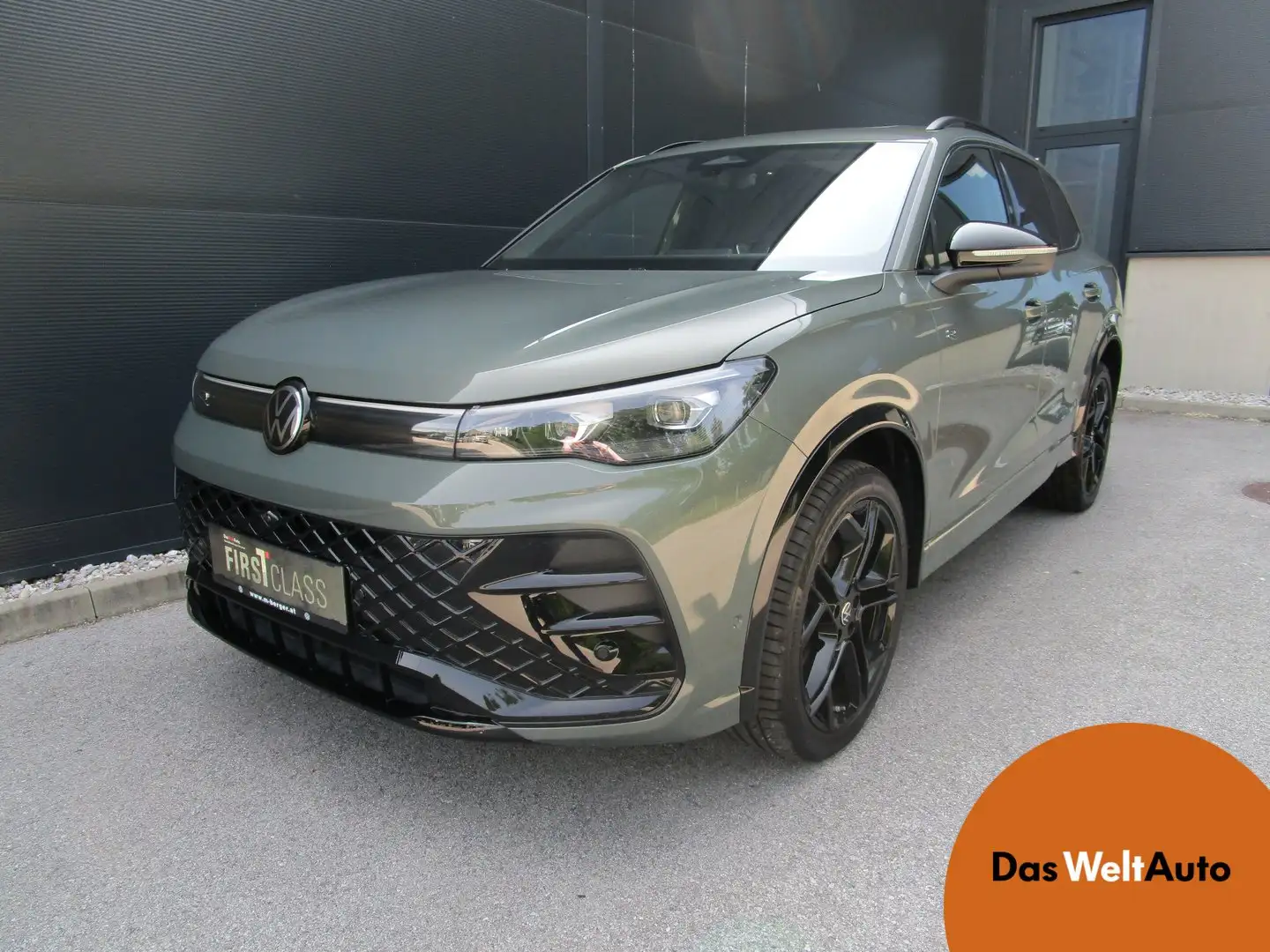 Volkswagen Tiguan R-Line TDI 4MOTION DSG Grün - 1