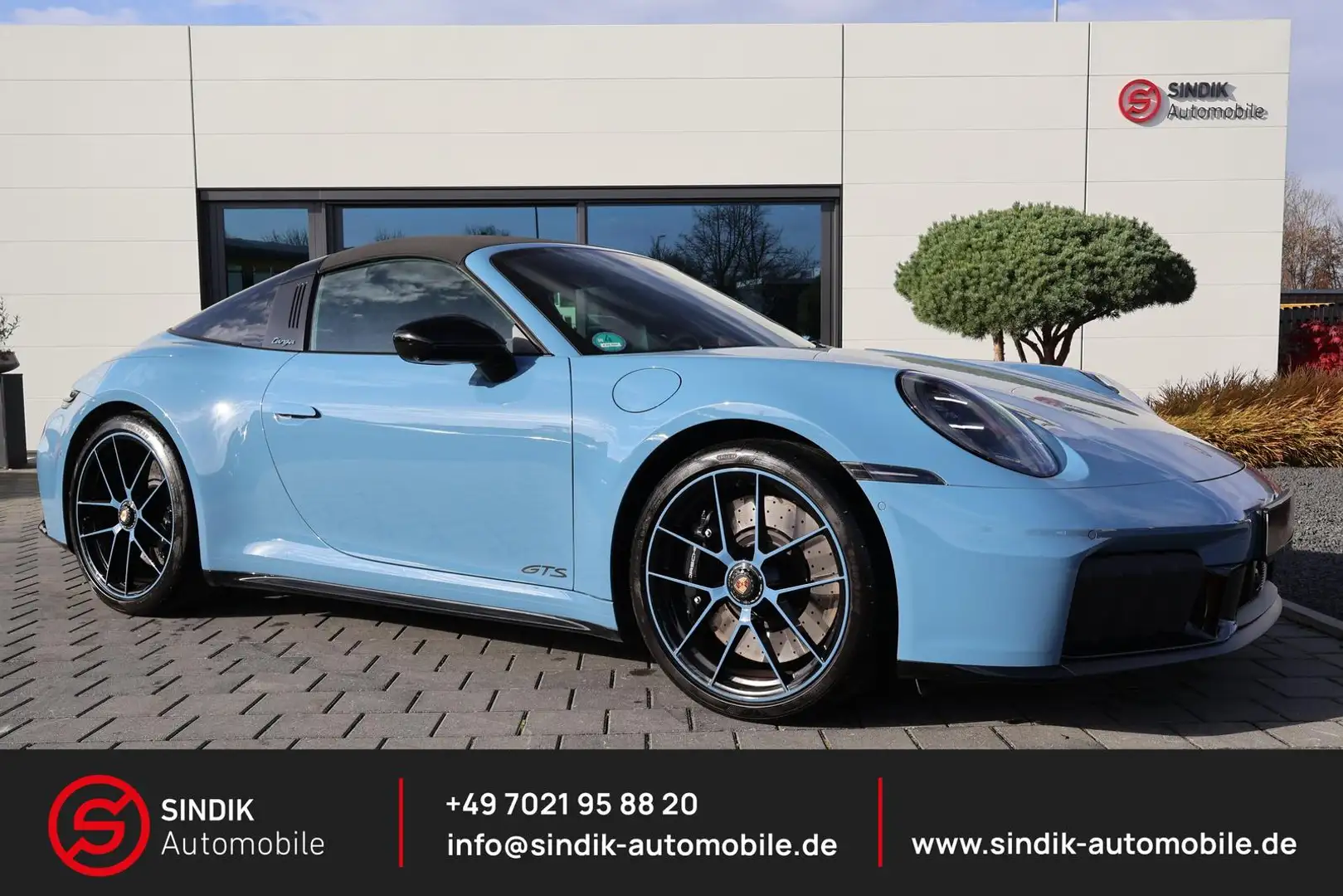Porsche 992 911 - 992.2 Targa 4 GTS PTS-Sonderwunsch-EXCLUSI Blau - 1