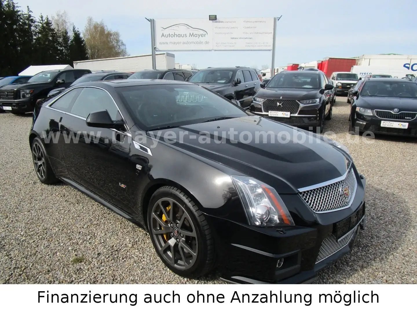 Cadillac CTS -V Coupe*Europamodell*NAVI*Bi-Xenon* Černá - 1
