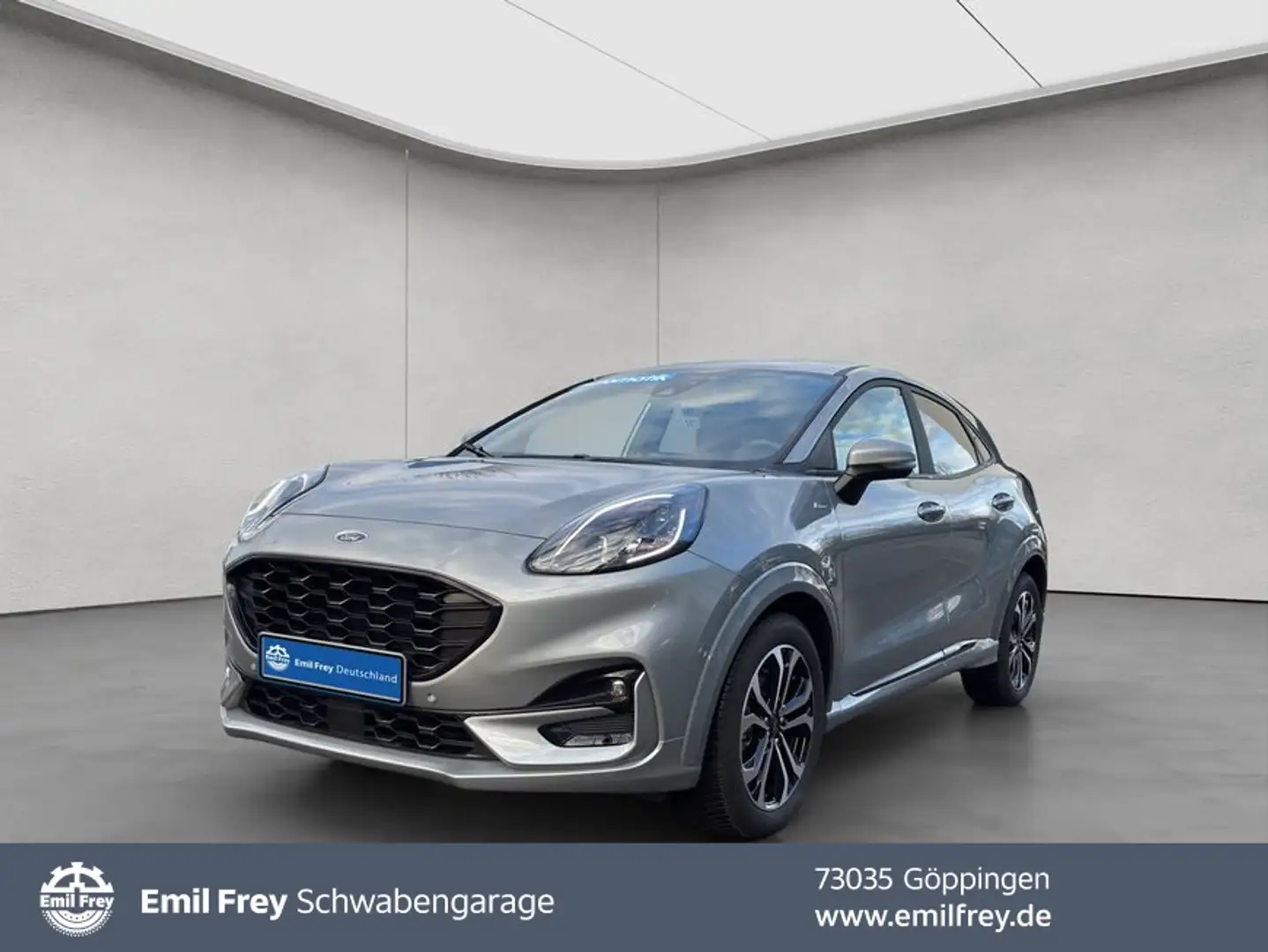 Ford Puma 1.0 EcoBoost Hybrid Aut. ST-LINE *LED*ACC* Silber - 1