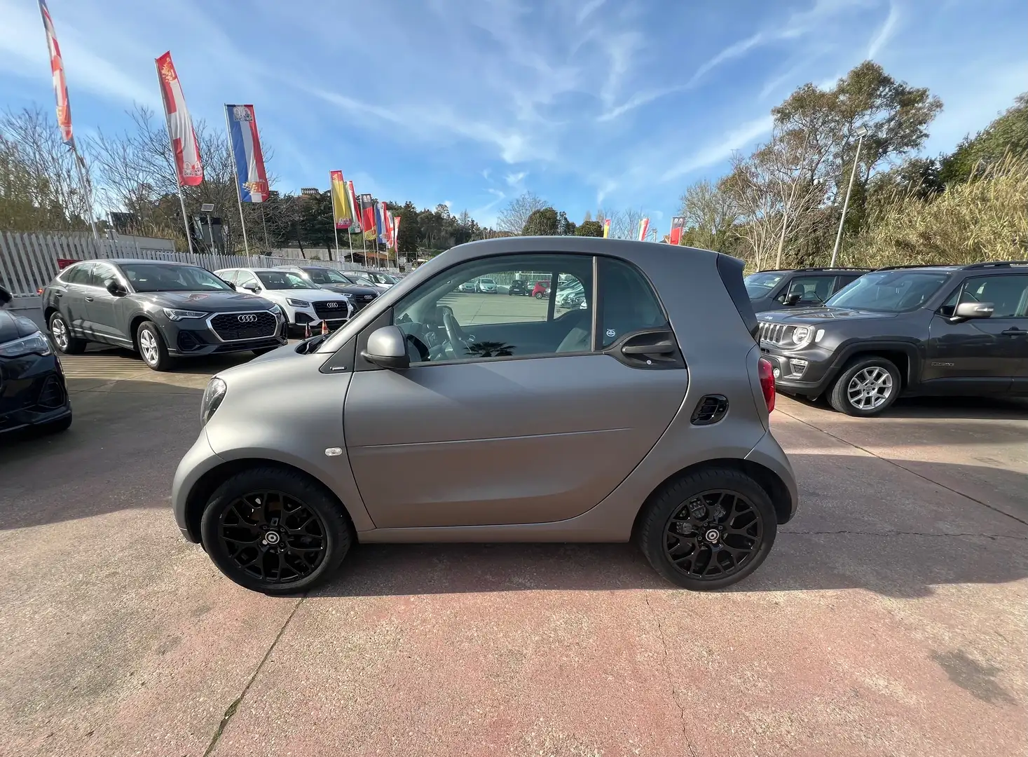smart forTwo Fortwo 1.0 Passion 71cv twinamic Gris - 2