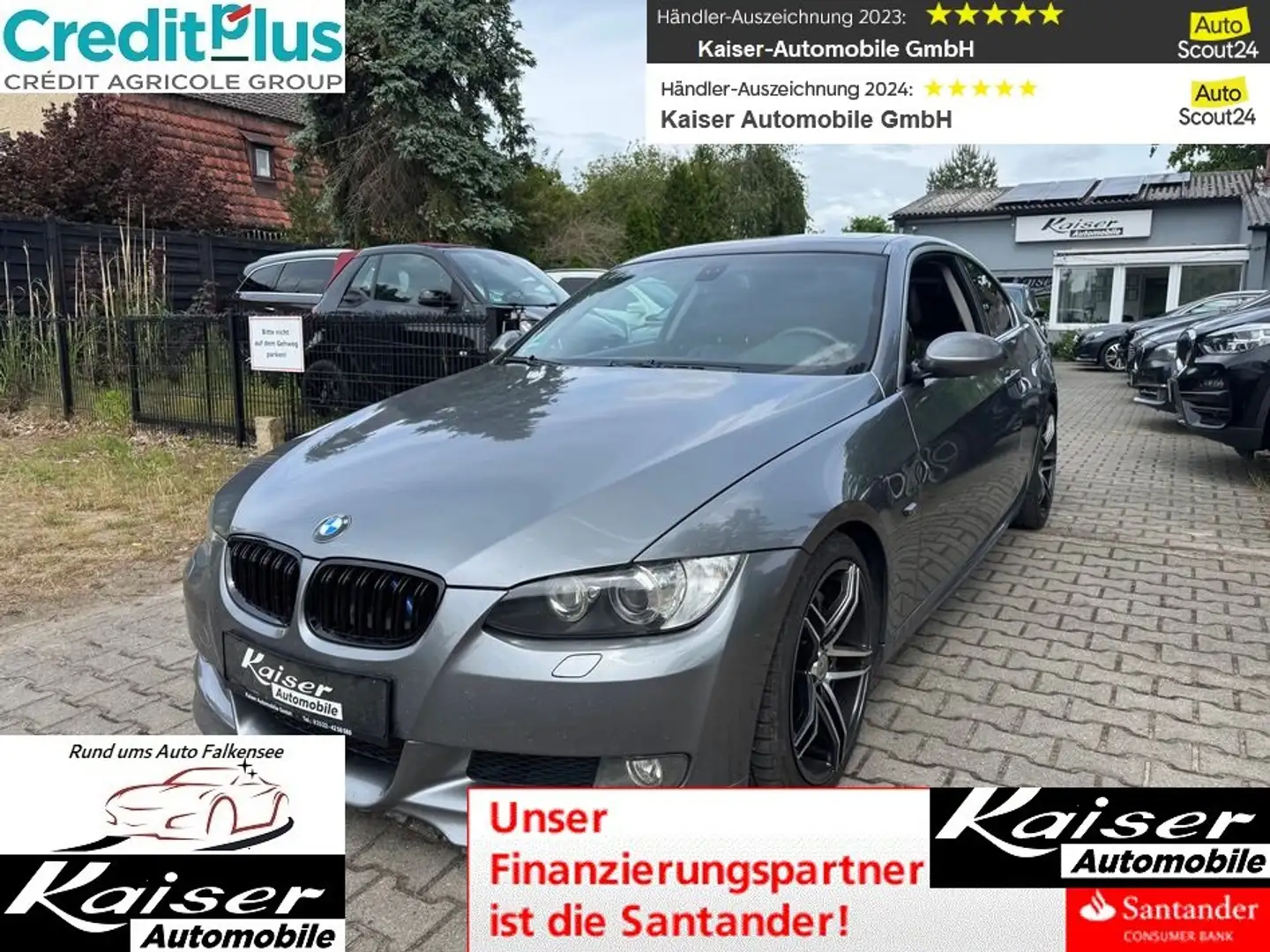 BMW 335 i M-Paket / Vollausstattung / Top Extras Gris - 1
