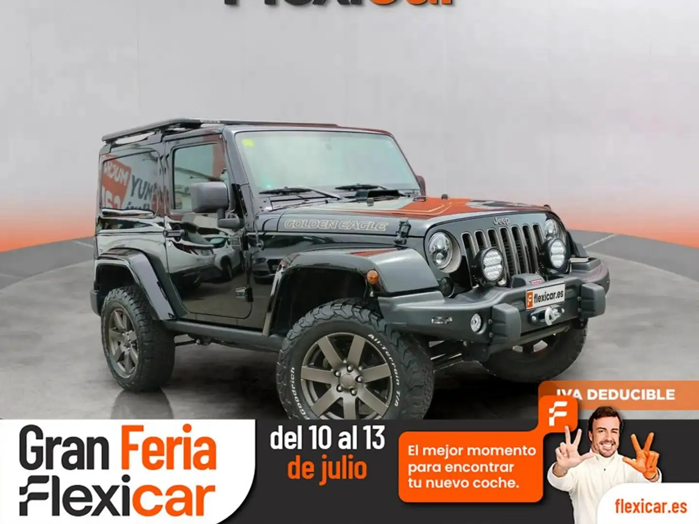 Jeep Wrangler 2.8 CRD Golden Eagle Auto Negro - 1