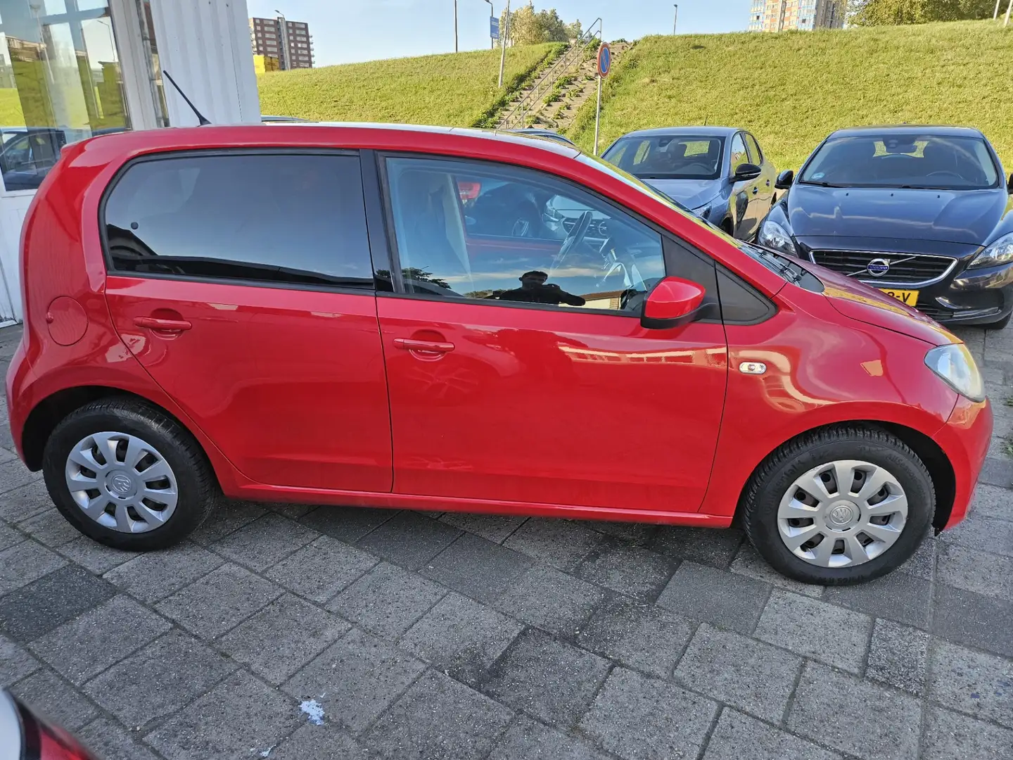 Skoda Citigo 1.0 Greentech Fresh Airco Rood - 2