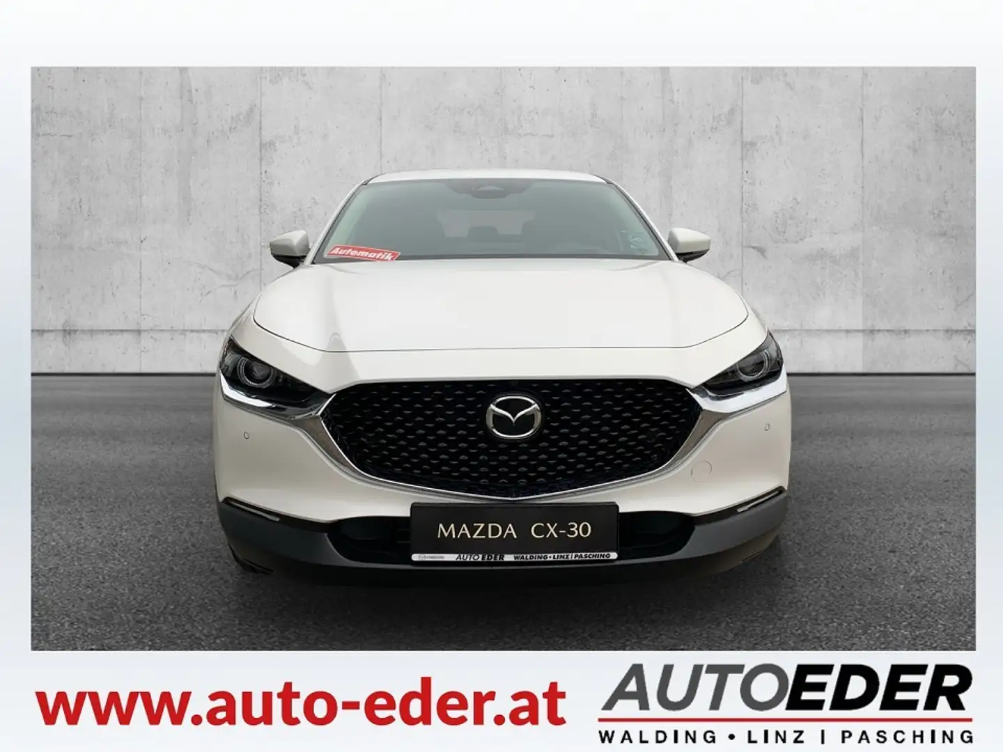 Mazda CX-30 e-Skyactive G140 Exclusive-Line Aut. Weiß - 2