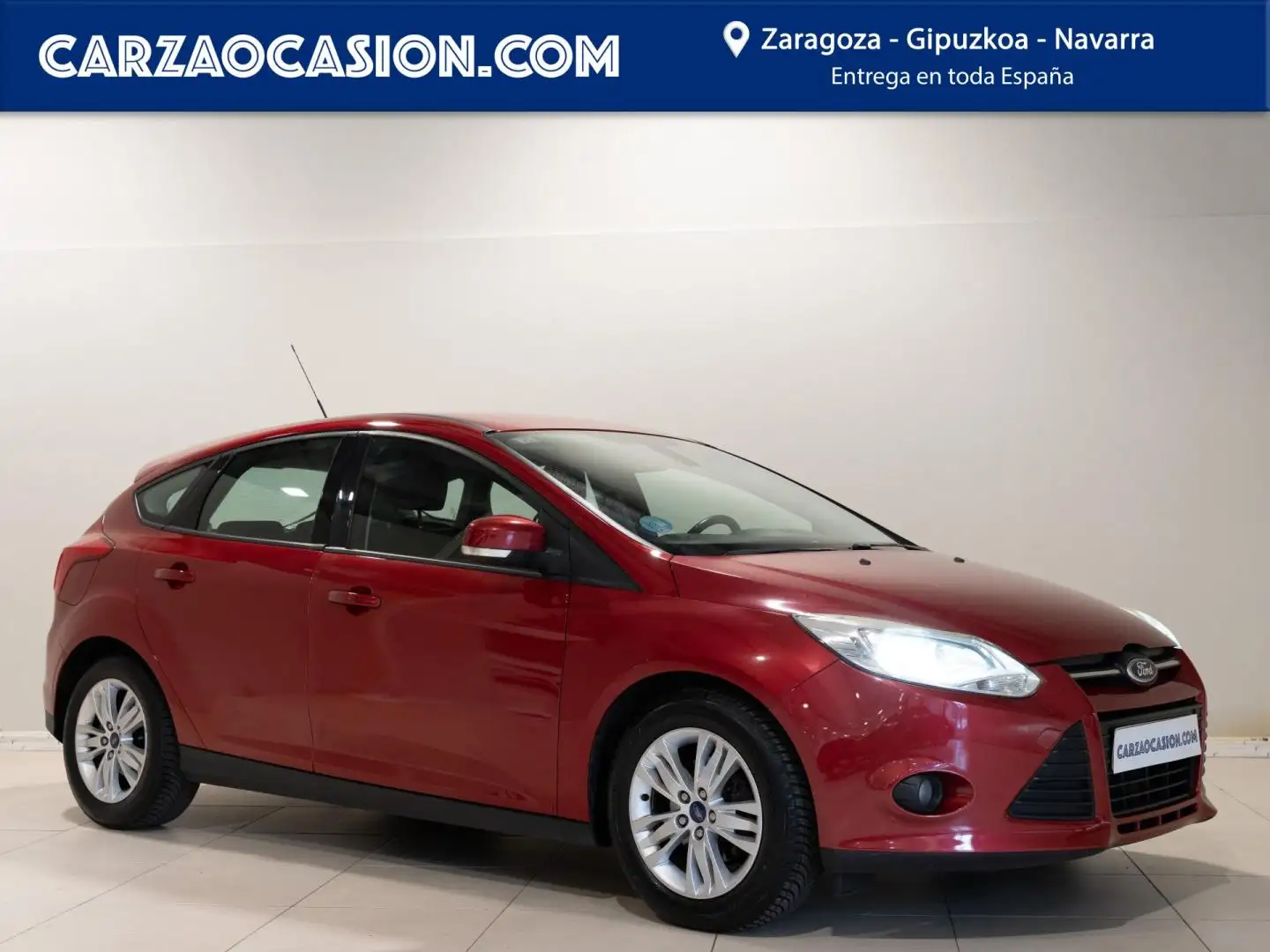 Ford Focus 1.0 Ecoboost Auto-S&S Trend Rojo - 1