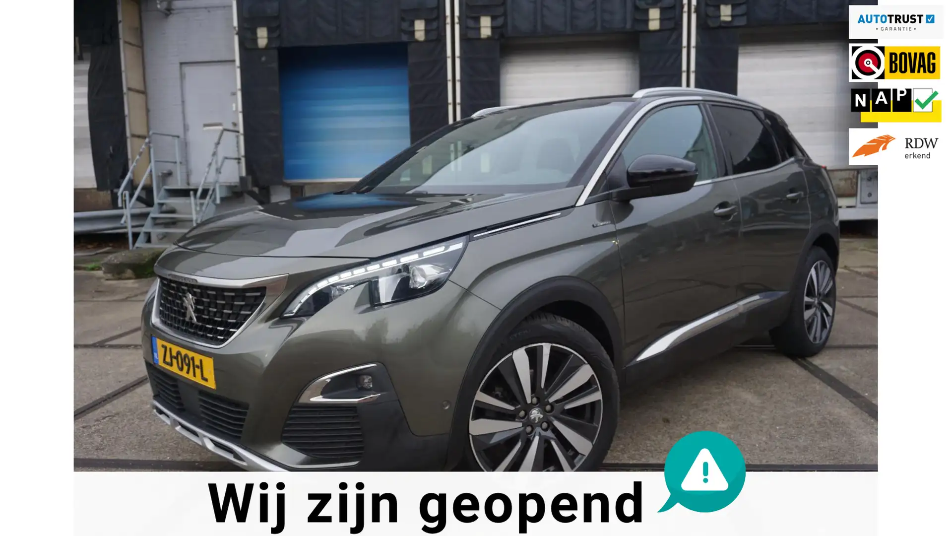 Peugeot 3008 1.2 PureTech GT Line Gris - 1