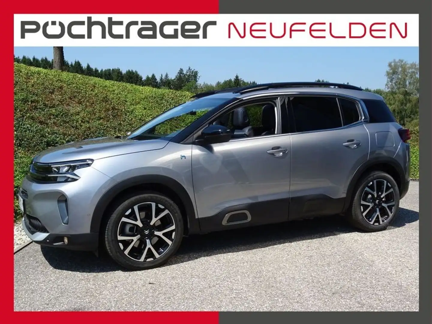 Citroen C5 Aircross Shine Plug-in Hybr. 225 EAT8, Glasdach Grau - 1