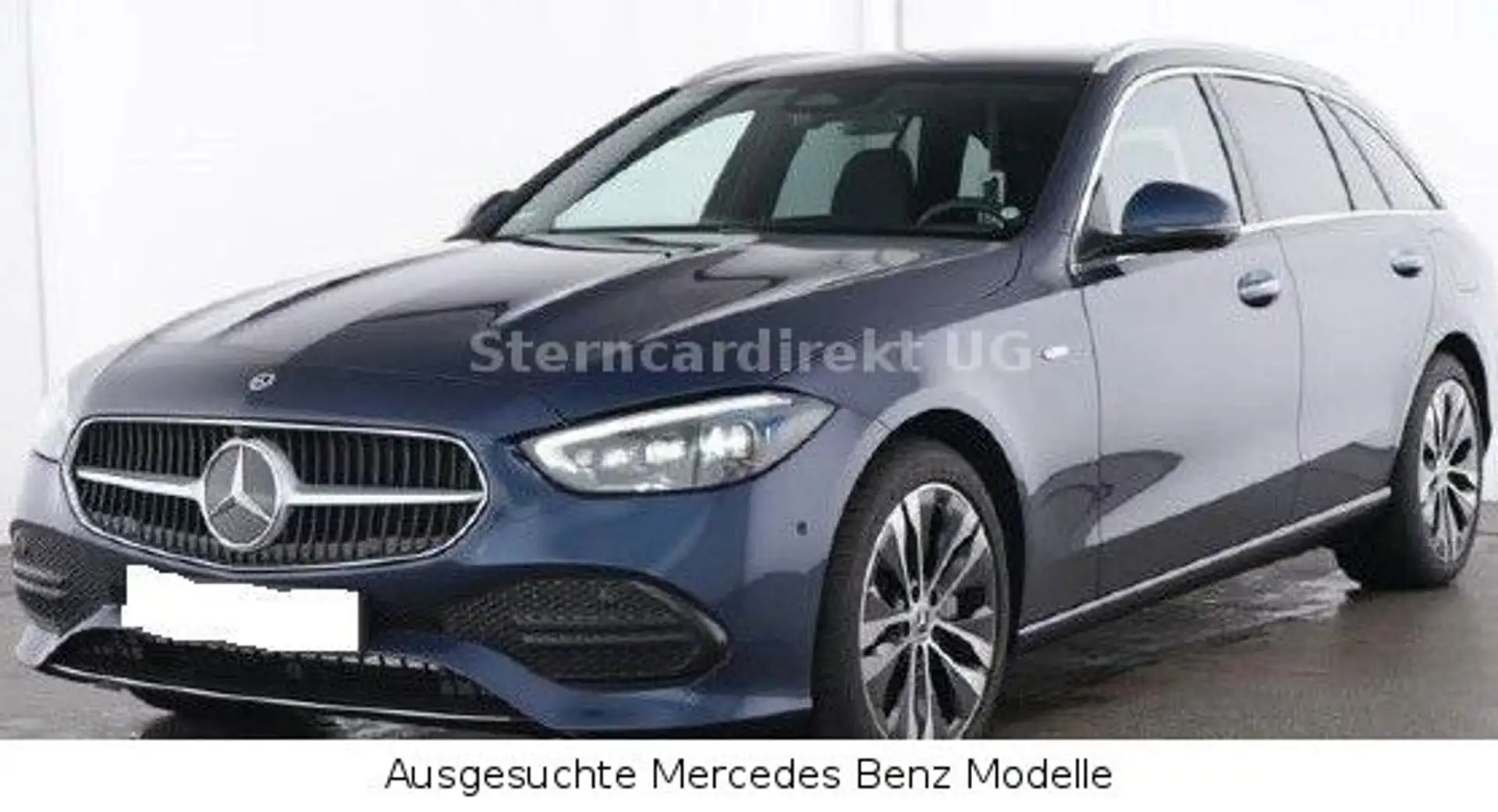 Mercedes-Benz C 300 de 4MATIC T Avantgarde DISTRO PANO MEMORY Blau - 1