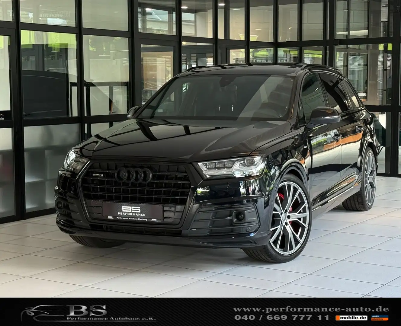 Audi Q7 3.0 TDI |S-LINE PLUS|MATRIX|PANO|K-GO|7-SITZE Schwarz - 1