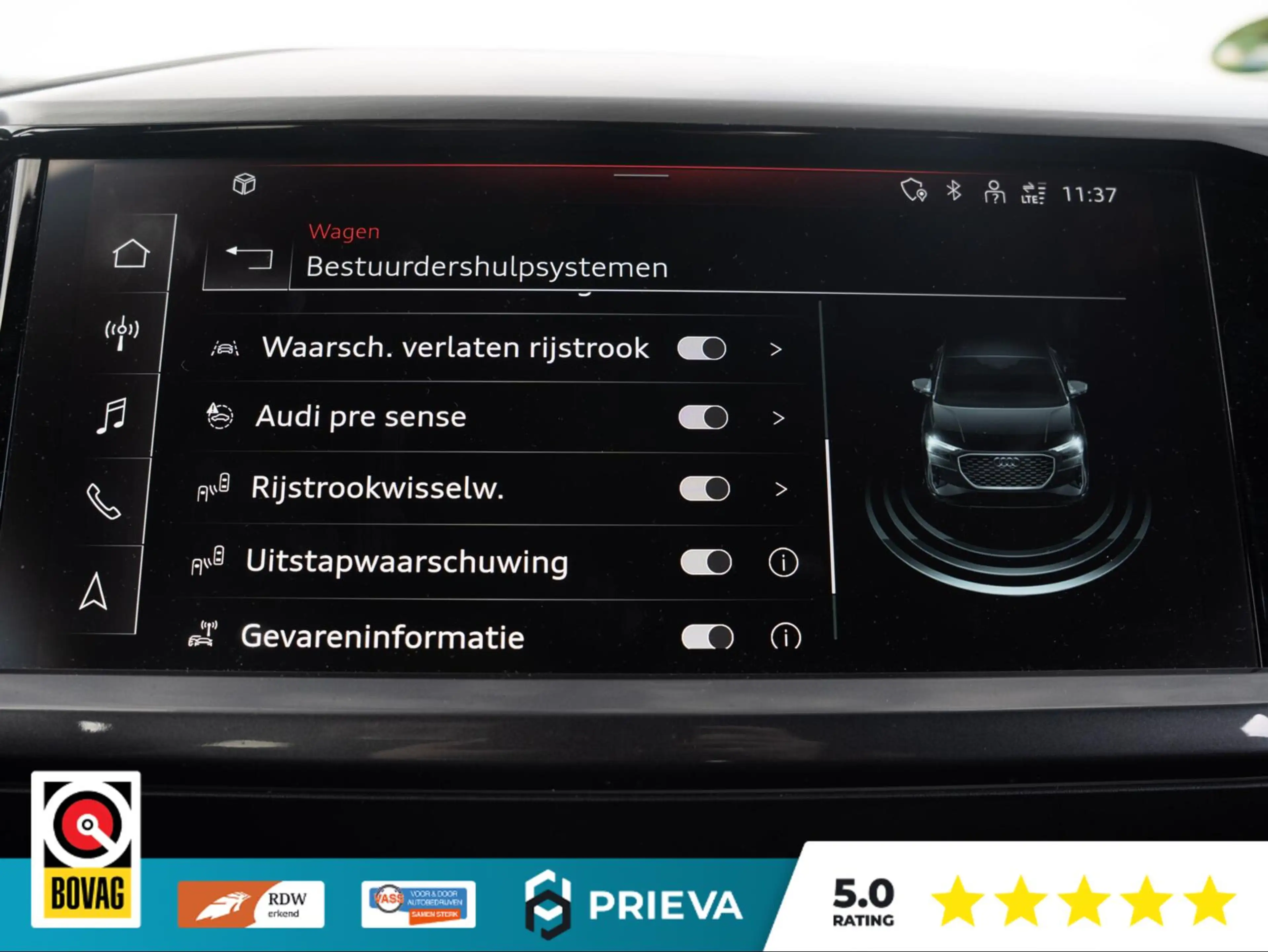 Audi Q4 e-tron Sportback 50 quattro S line | Pano | HUD | SONOS — photo 35