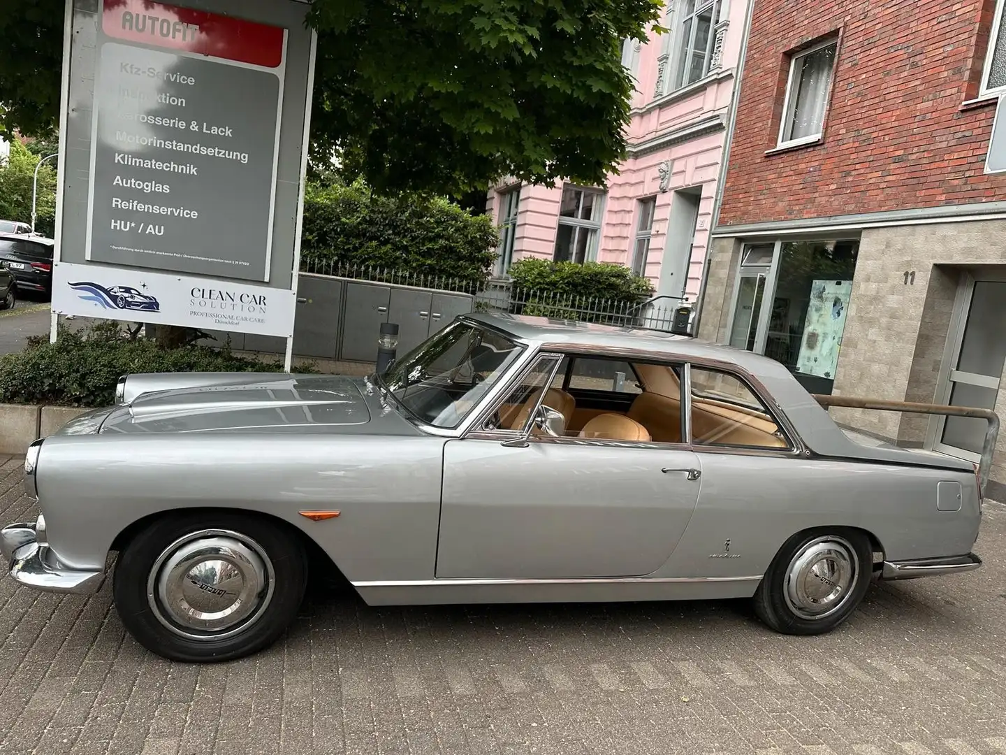Lancia Flaminia 2800 Coupé 3 Vergaser!! FRÜHLINGSPREIS Silber - 2