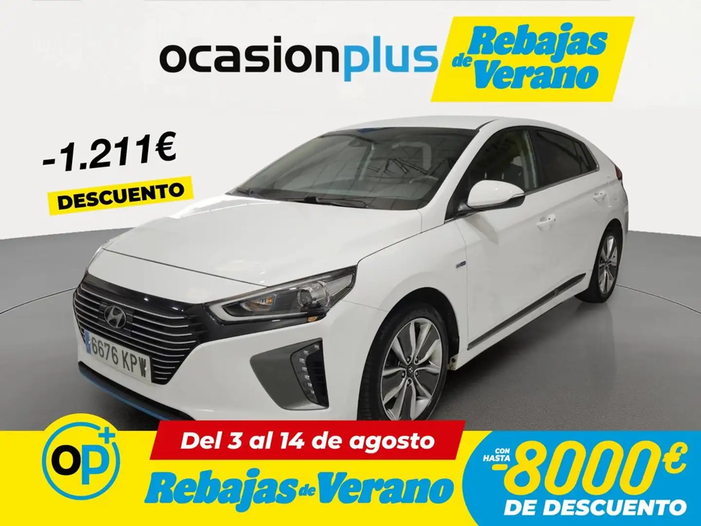 Hyundai IONIQ HEV 1.6 GDI Tecno Blanco - 1