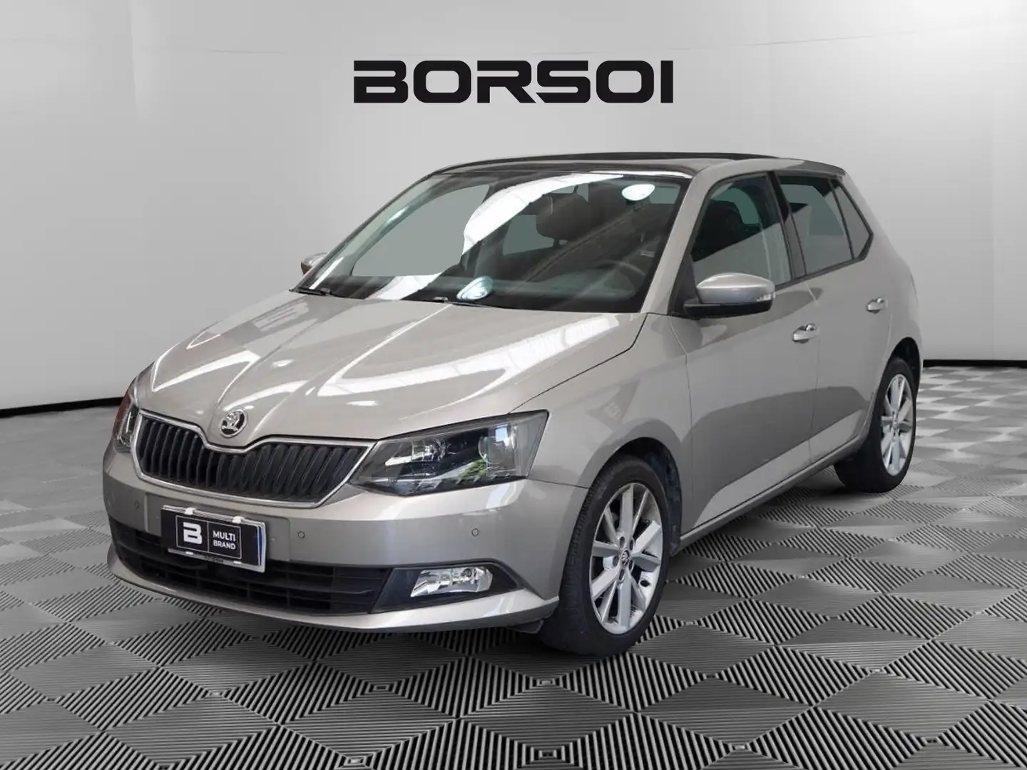 Skoda Fabia 3ª serie 1.0 TSI Design Edition Grijs - 1