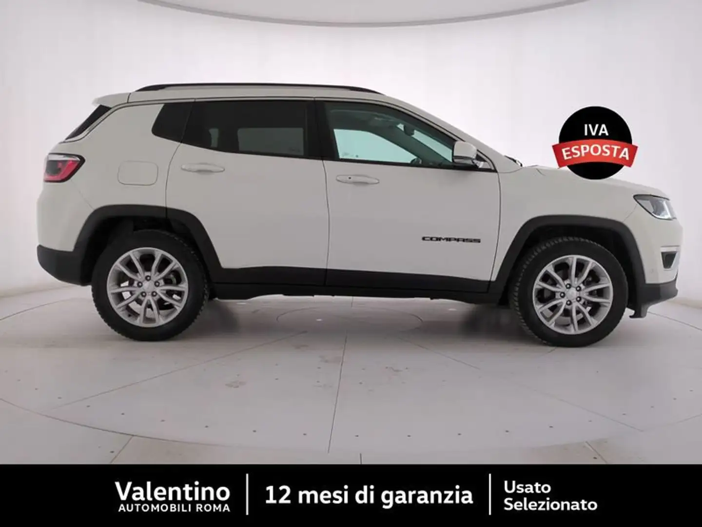 Jeep Compass 1.3 Turbo T4 150 CV aut. 2WD Limited Bianco - 2