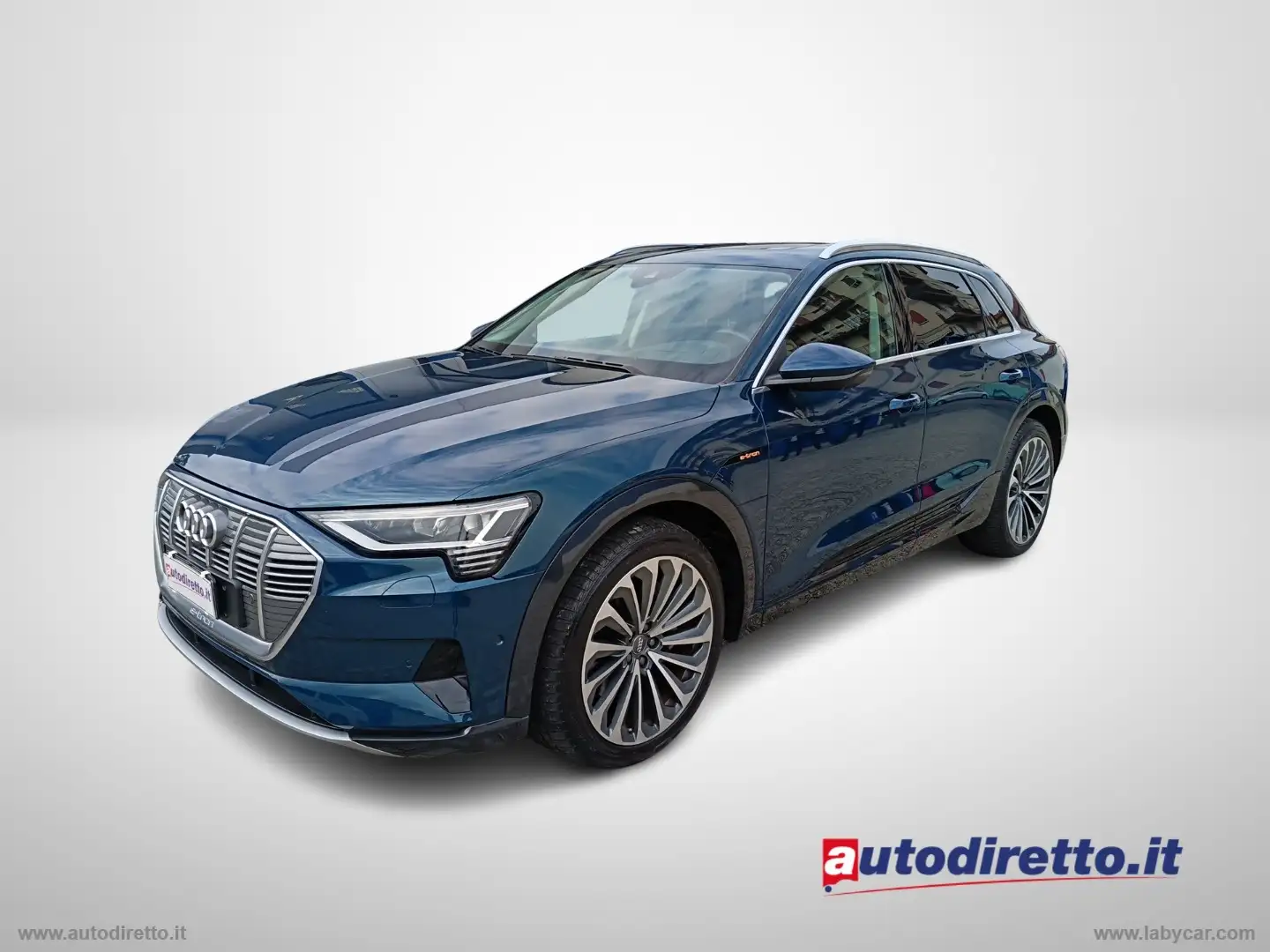 Audi e-tron 55 quattro Advanced Bleu - 1