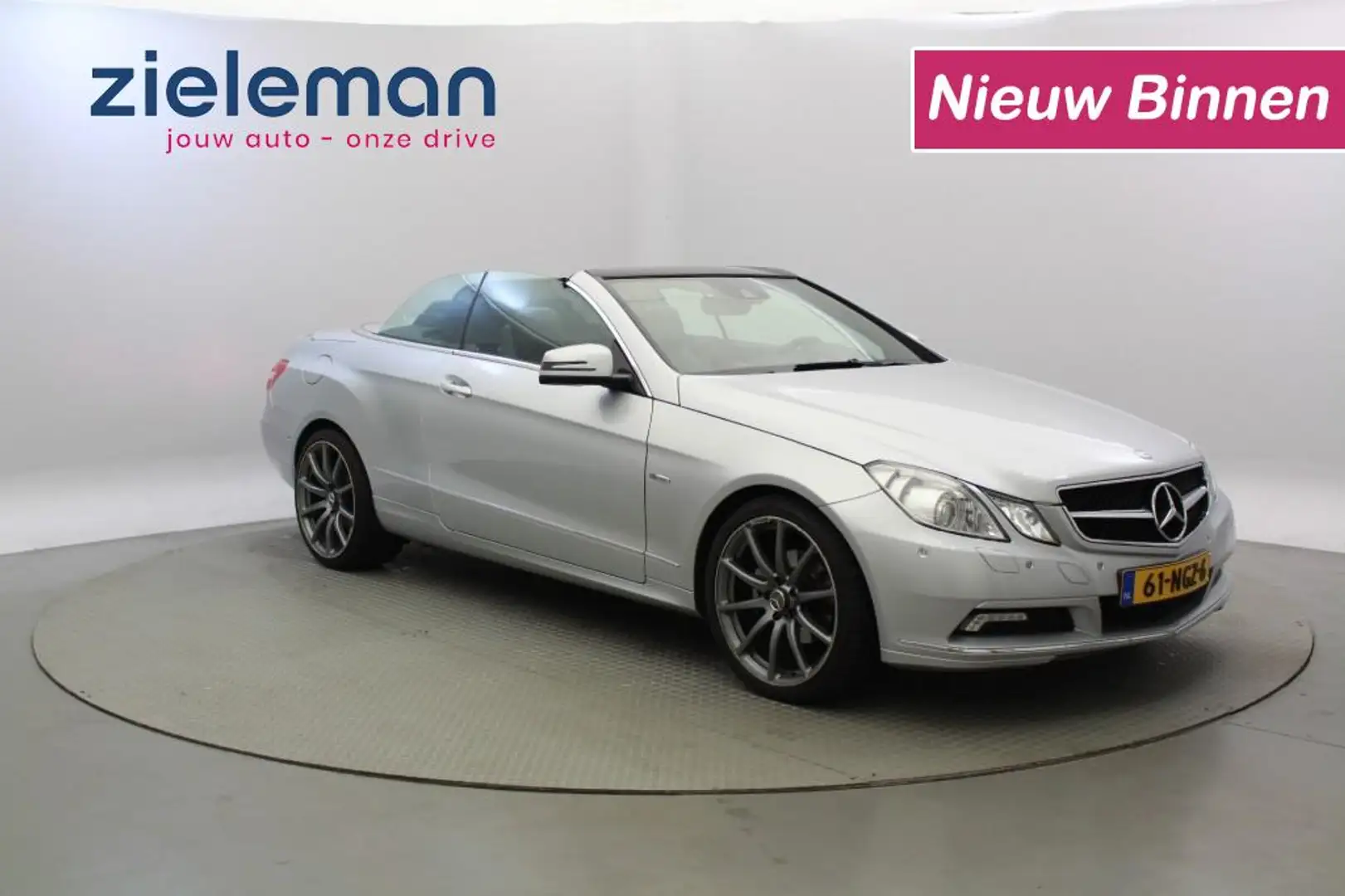 Mercedes-Benz E 200 200 CGI Avantgarde Cabrio Automaat - Nekverwarw. L Grigio - 1