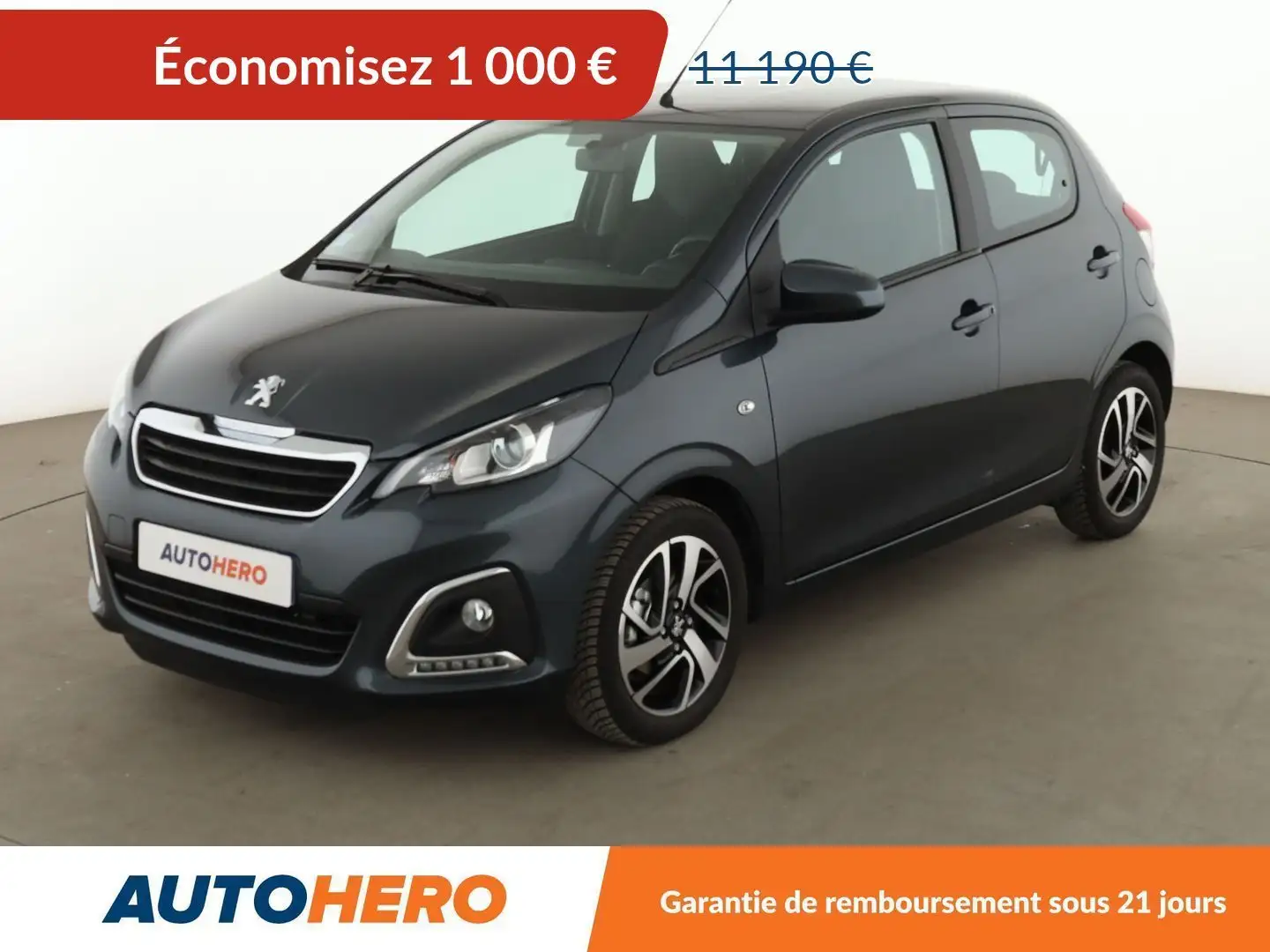 Peugeot 108 1.0 VTi Allure Gris - 1