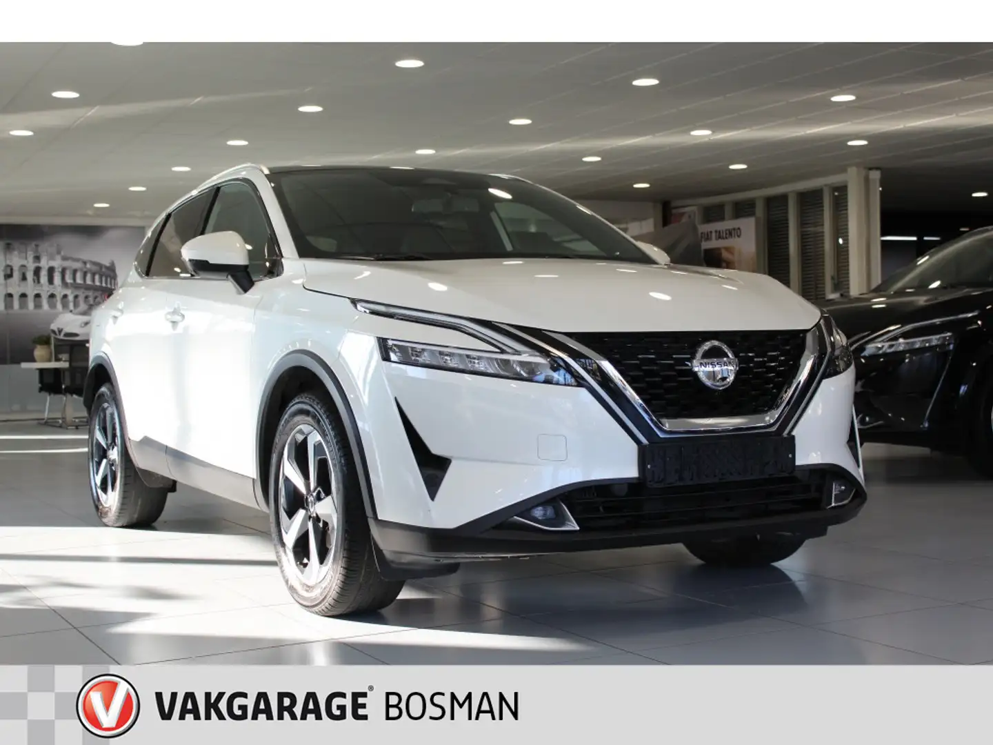 Nissan Qashqai 1.3 MHEV X Tekna +/LEDER/360CAMERA/MEMORY Blanc - 1