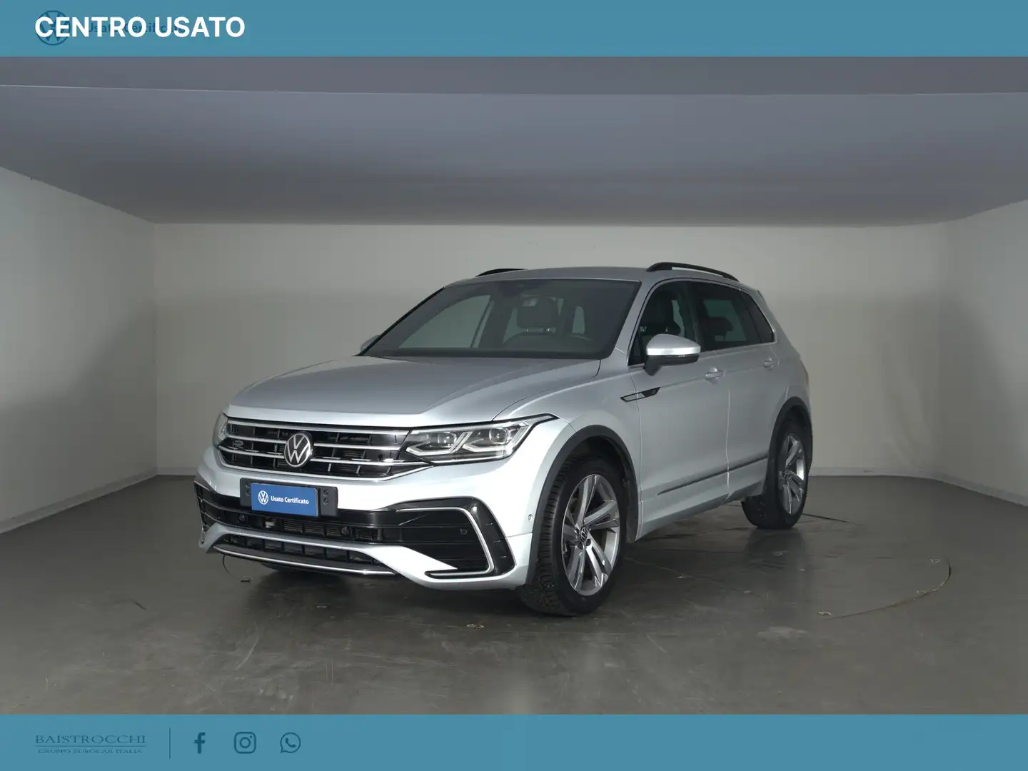 Volkswagen Tiguan 1.5 tsi r-line 150cv dsg Grigio - 1