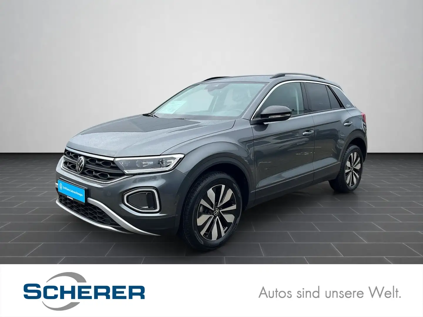 Volkswagen T-Roc 2,0 TDI Goal NAVI/LED/PDC/Klima/Sitzheizun Grau - 1