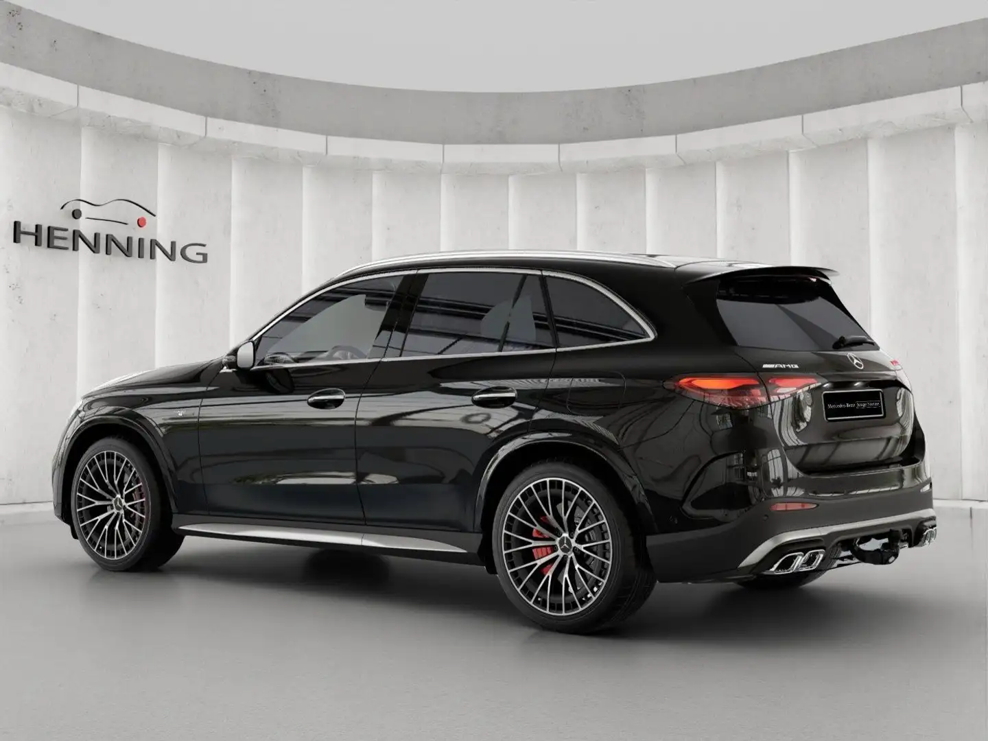 Mercedes-Benz GLC 63 AMG GLC 63 S AMG E Perf. Keyless Burmester 3D Pano Schwarz - 2