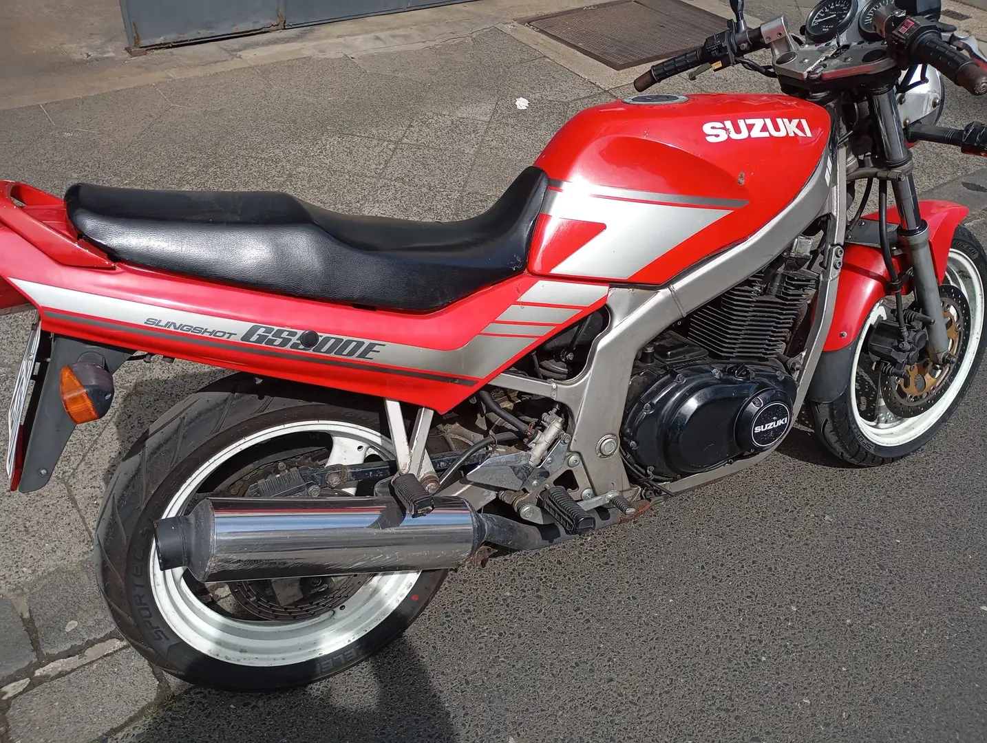 Suzuki GS 500 Standard Piros - 1