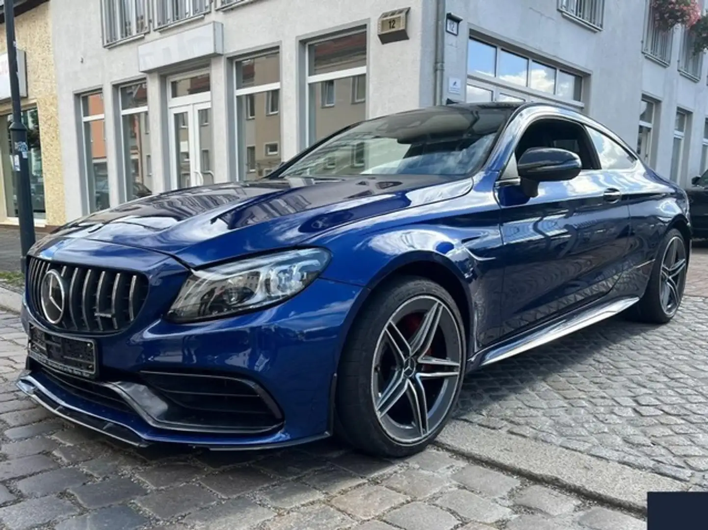 Mercedes-Benz C 63 AMG S Coupe HUD PANO BURM DIST+ TOTW SPUR Blue - 1