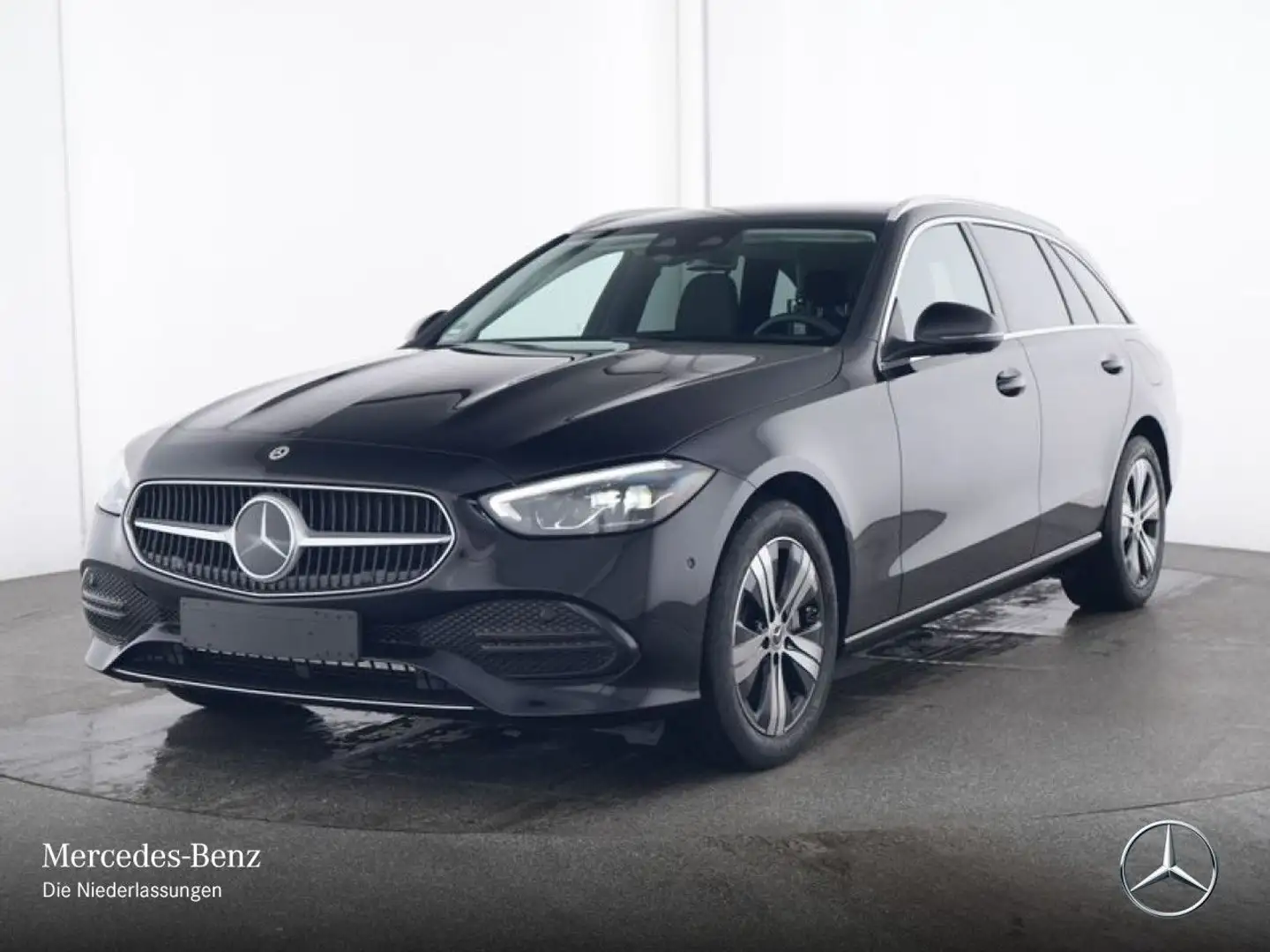 Mercedes-Benz C 300 de T AVANTG+PANO+AHK+LED+KAMERA+KEYLESS+9G Zwart - 2