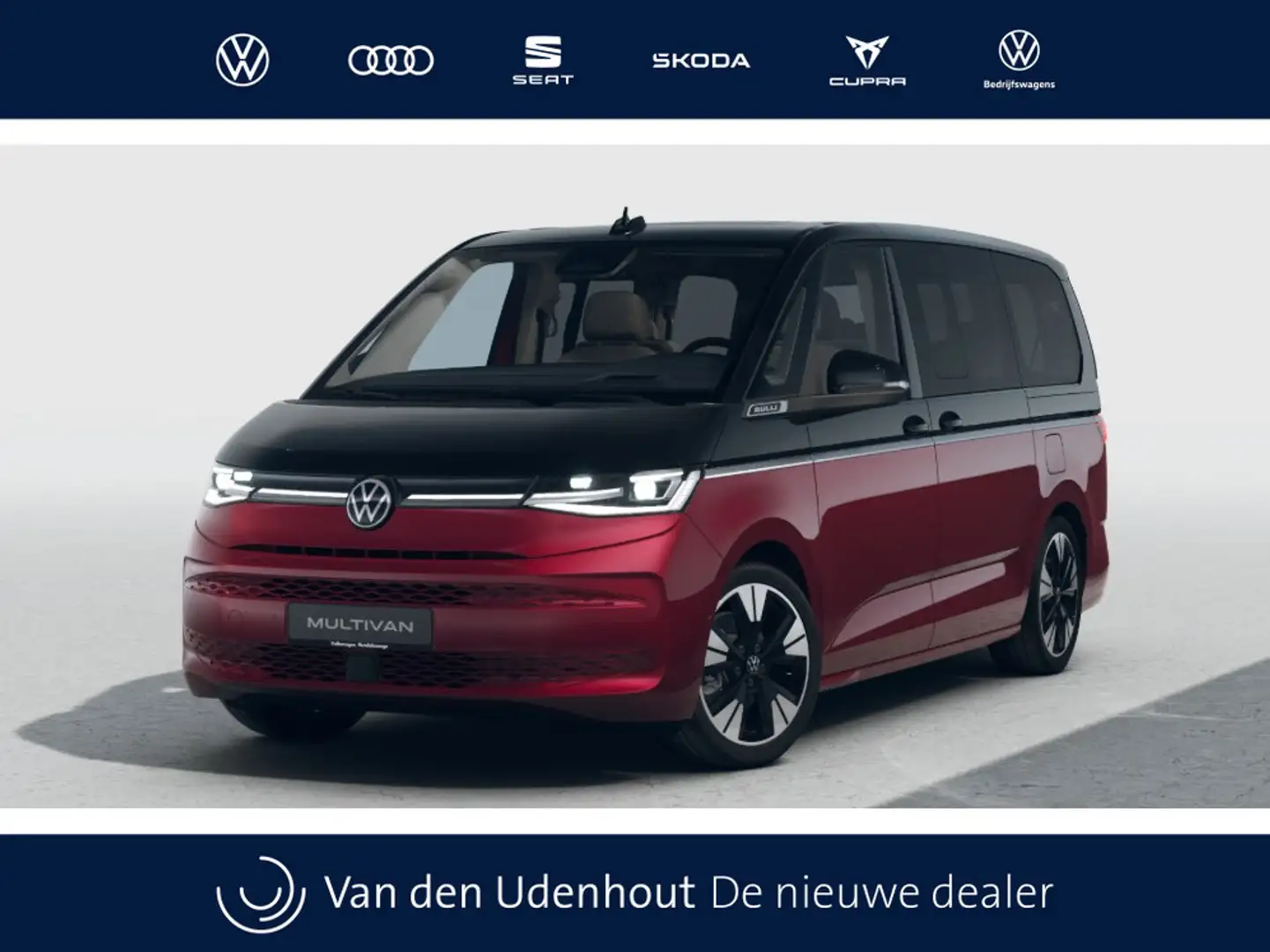 Volkswagen T7 Multivan L2H1 1.5TSI PHEV eHybrid 245pk DSG 4MOTION Bulli-E Rouge - 1