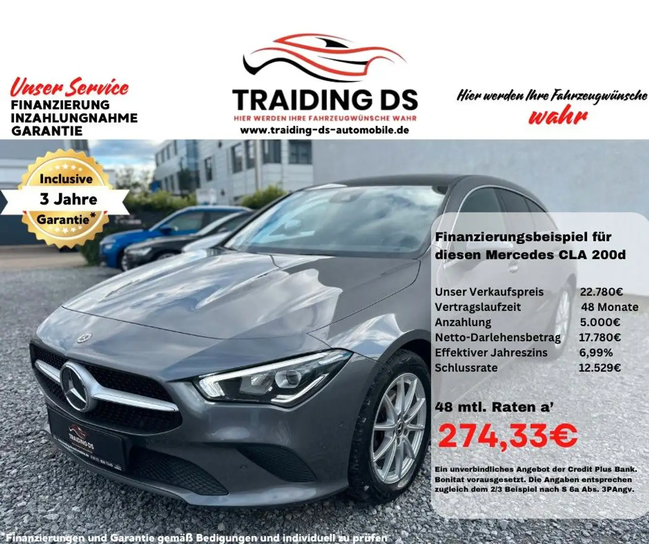 Mercedes-Benz CLA 200 d / LED / PANO / AMBIENTE BE. / GARANTIE Gris - 1