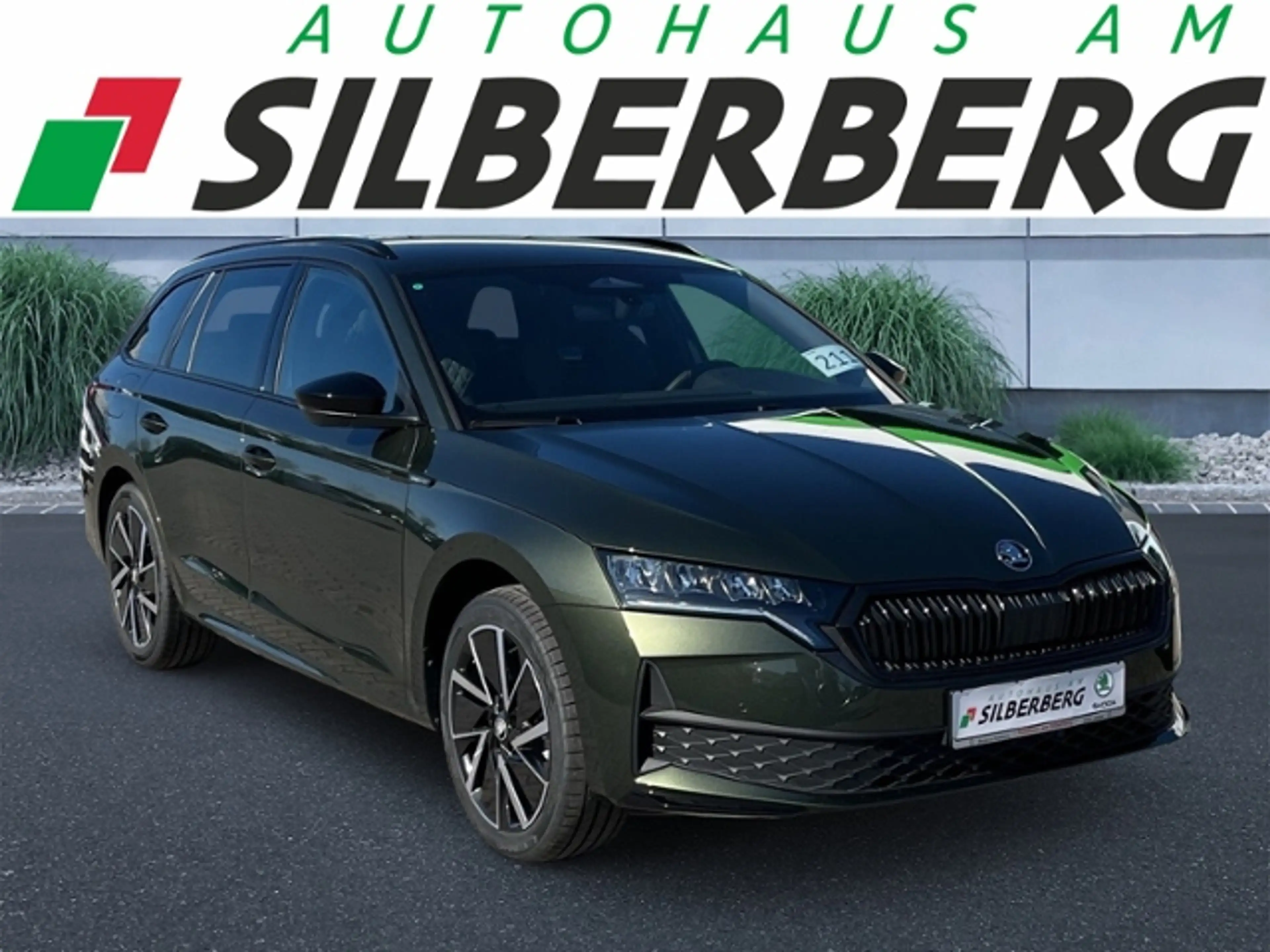 Skoda Octavia Combi 1.5 TSI DSG Sportline *Khaki-grün* #ACC#Win
