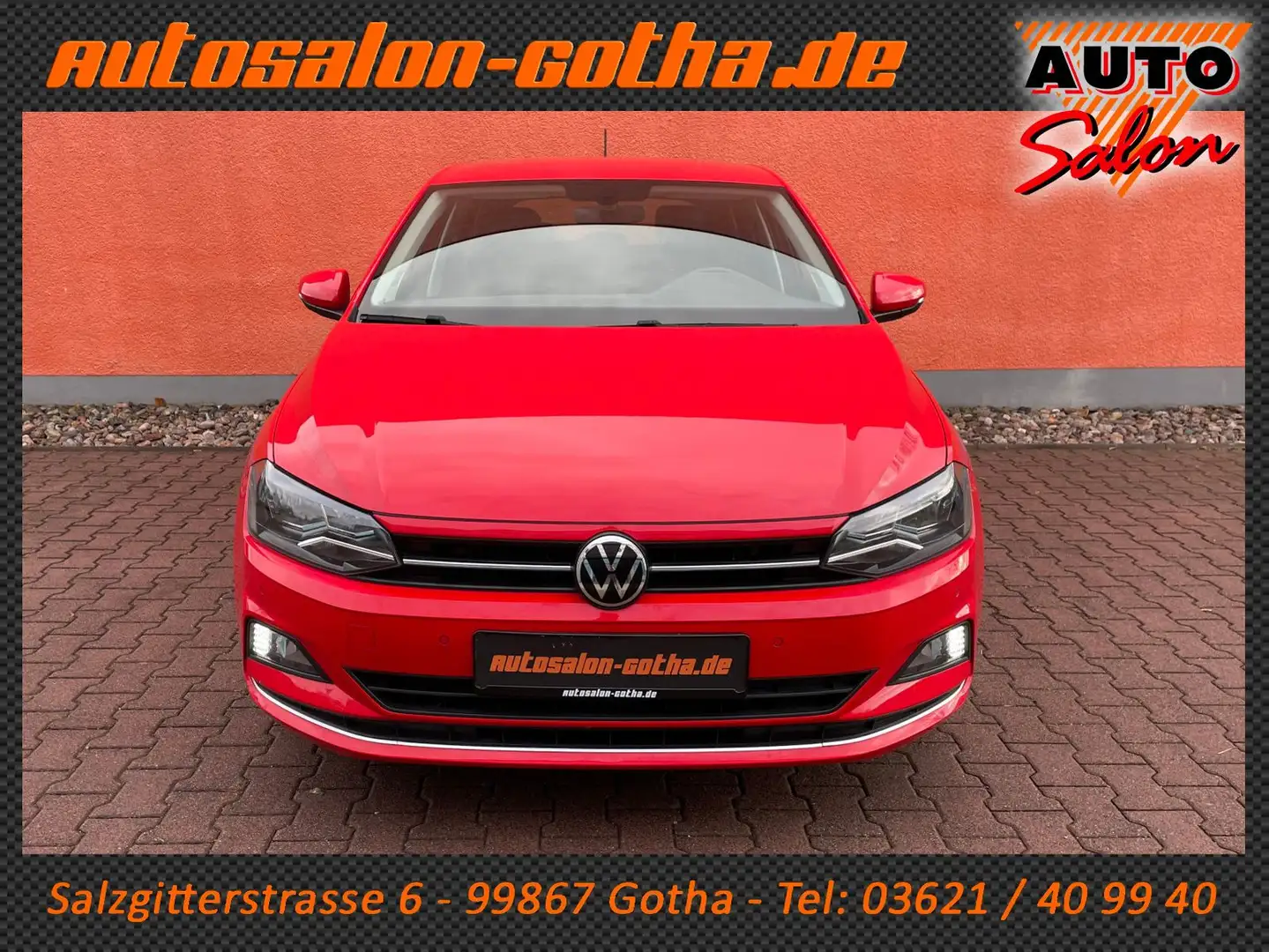 Volkswagen Polo VI Highline NAVI+DAB PDC VIRTUAL GRA LMR Rot - 2