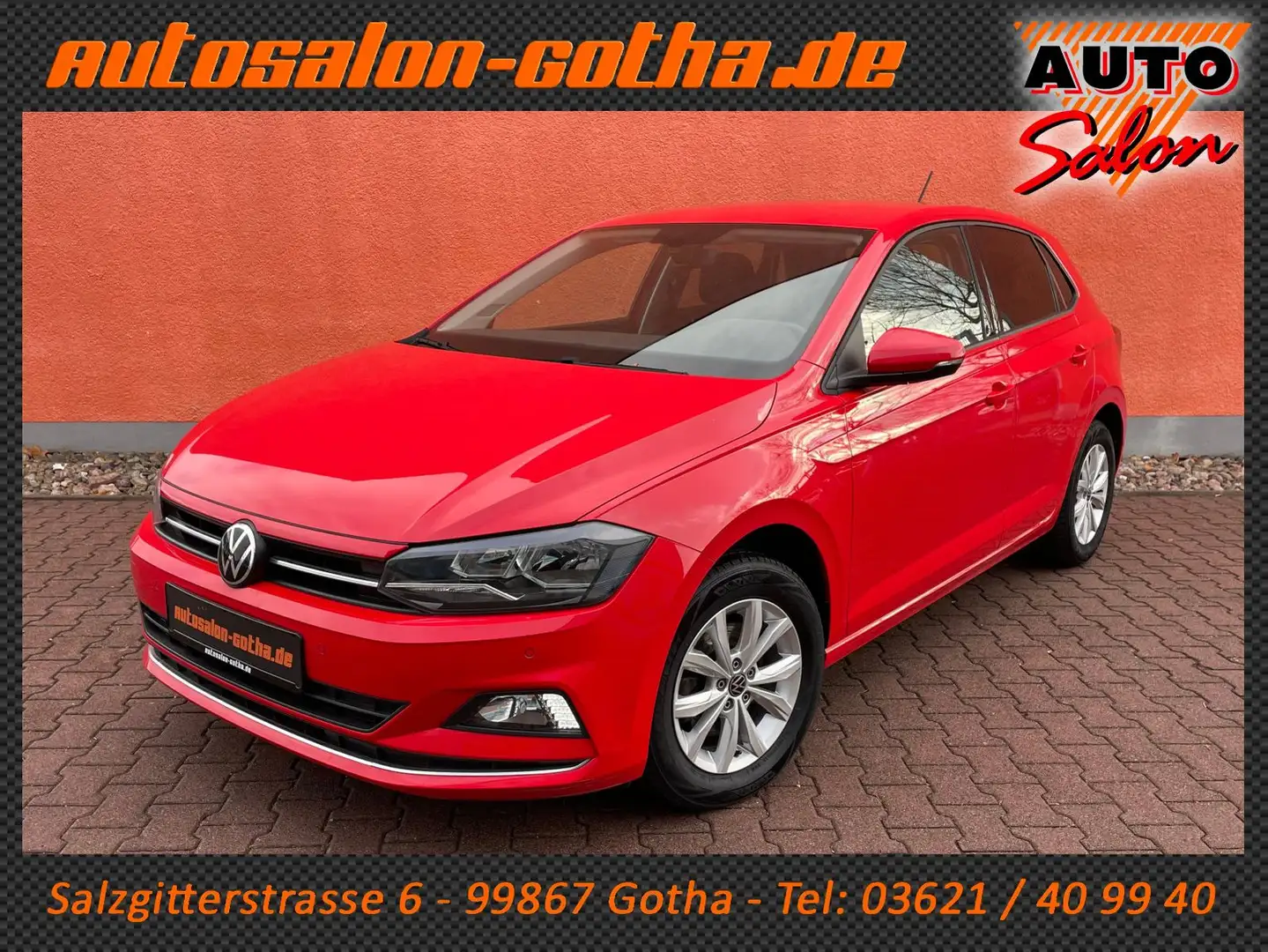 Volkswagen Polo VI Highline NAVI+DAB PDC VIRTUAL GRA LMR Rot - 1