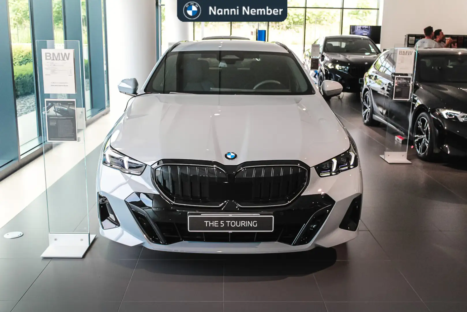 BMW 520 d Touring MSPORT Grigio - 2